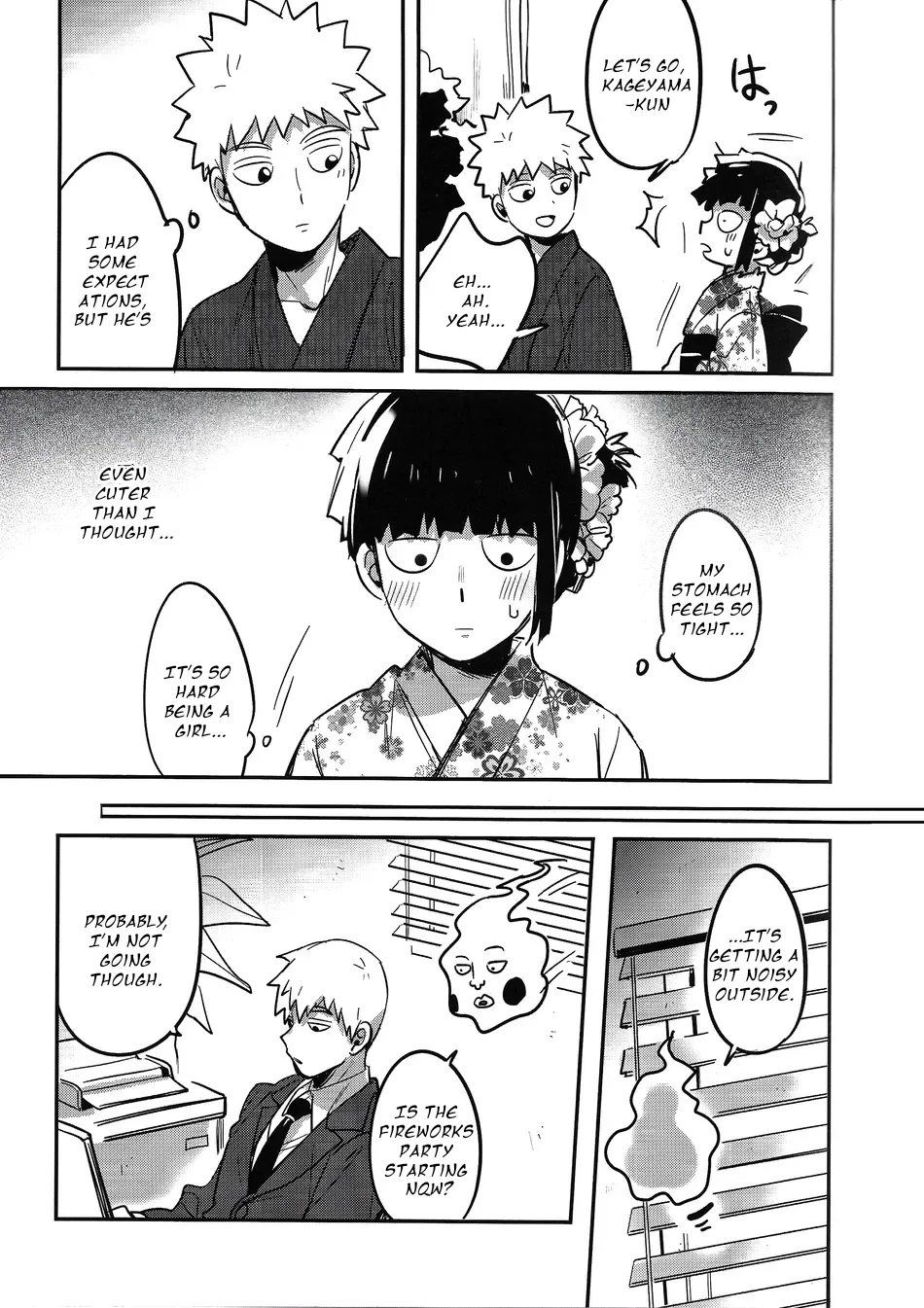 Natsusora Gurafiti – Mob Psycho 100 dj Chapter 1 - page 11