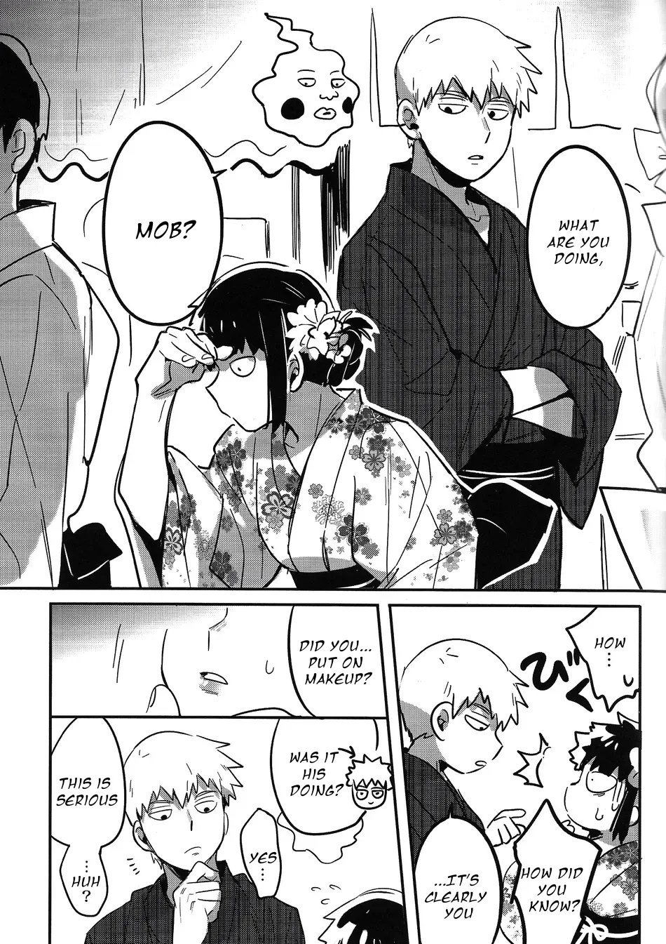 Natsusora Gurafiti – Mob Psycho 100 dj Chapter 1 - page 17