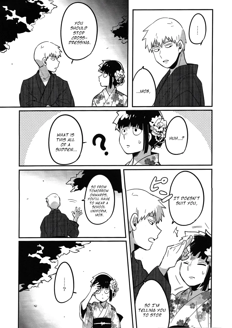 Natsusora Gurafiti – Mob Psycho 100 dj Chapter 1 - page 39