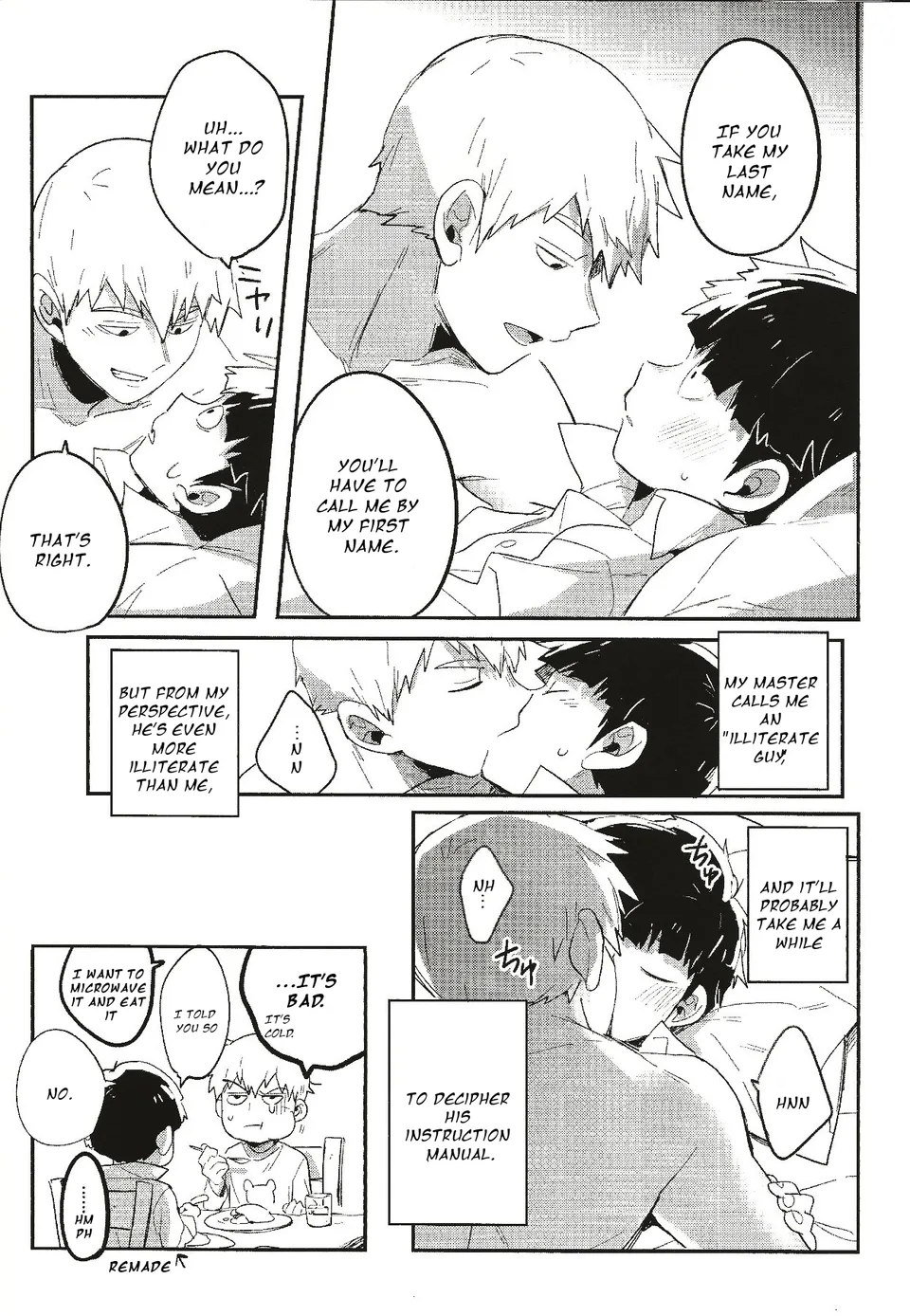 Torisetsu ~ Mob Side – Mob Psycho 100 dj Chapter 1 - page 17