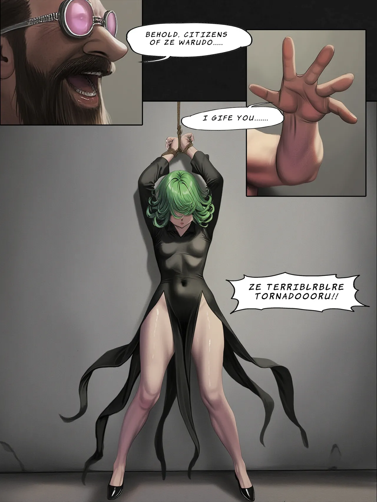 Humanity's Last Broadcast - A Tatsumaki Doujin Chapter 1 - page 10