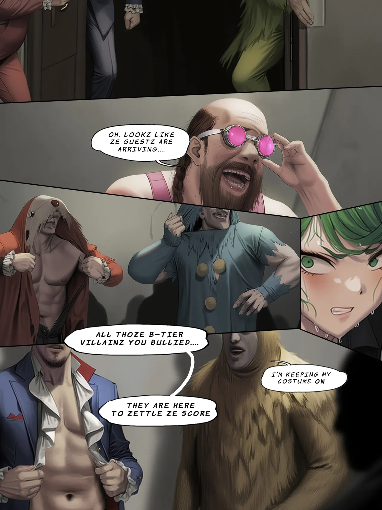 Humanity's Last Broadcast - A Tatsumaki Doujin Chapter 1 - page 15