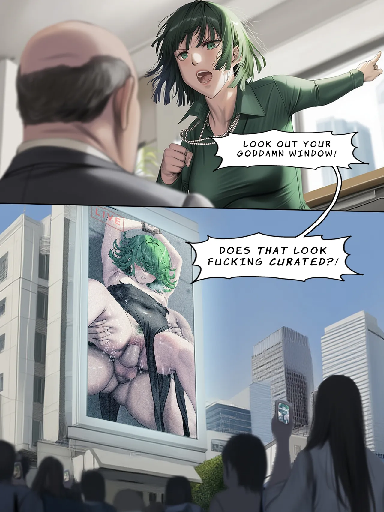 Humanity's Last Broadcast - A Tatsumaki Doujin Chapter 1 - page 5