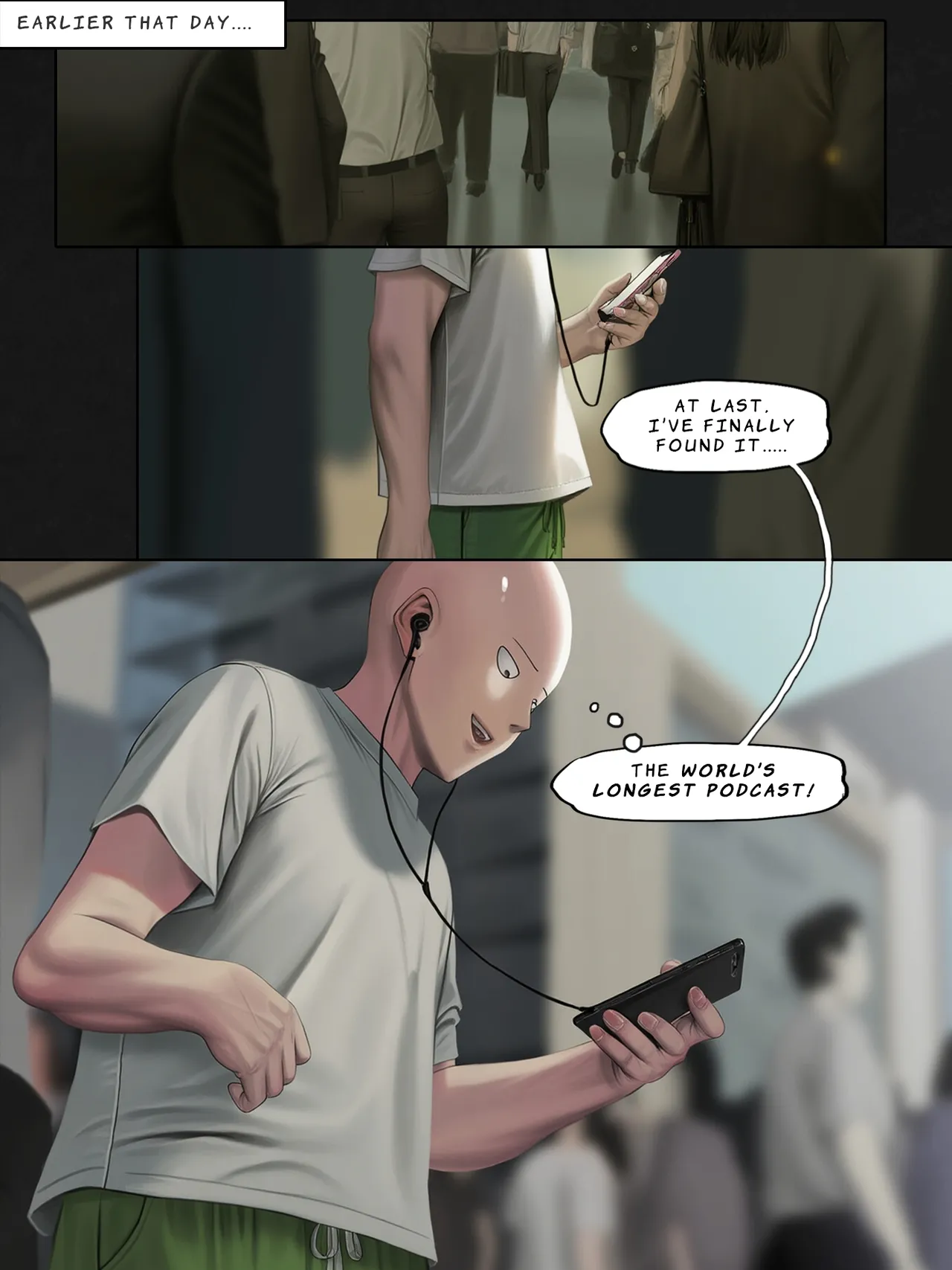 Humanity's Last Broadcast - A Tatsumaki Doujin Chapter 1 - page 7