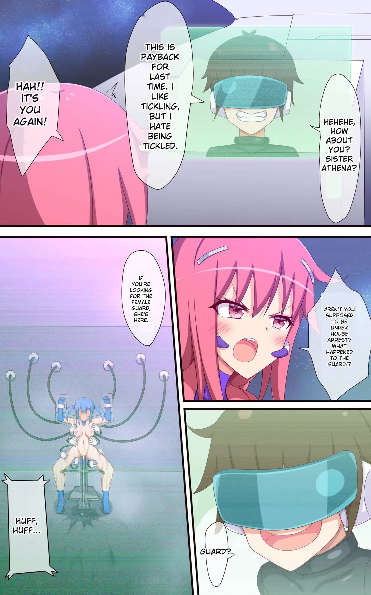 Kusuguri Robokan Comic: Hacker Boy Strikes Back Chapter 1 - page 10