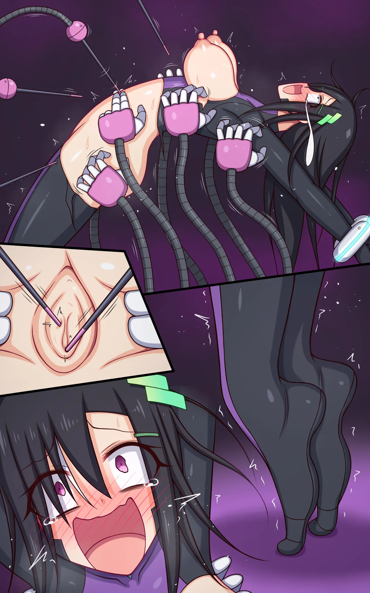 An eventful day at the tickling robot lab Chapter 1 - page 32