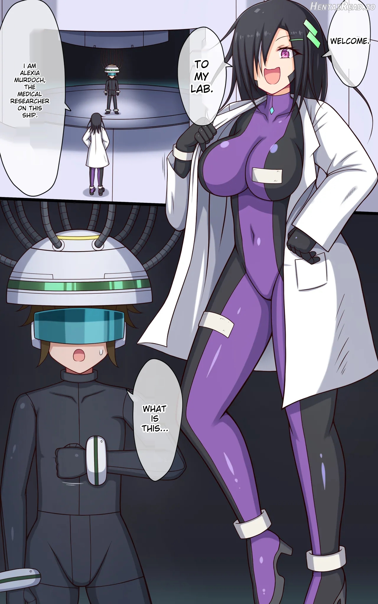 An eventful day at the tickling robot lab Chapter 1 - page 4