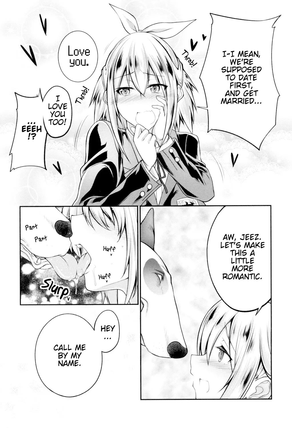 Kimochi ga Shiritai Honki! Honne! Inulingual Chapter 1 - page 5
