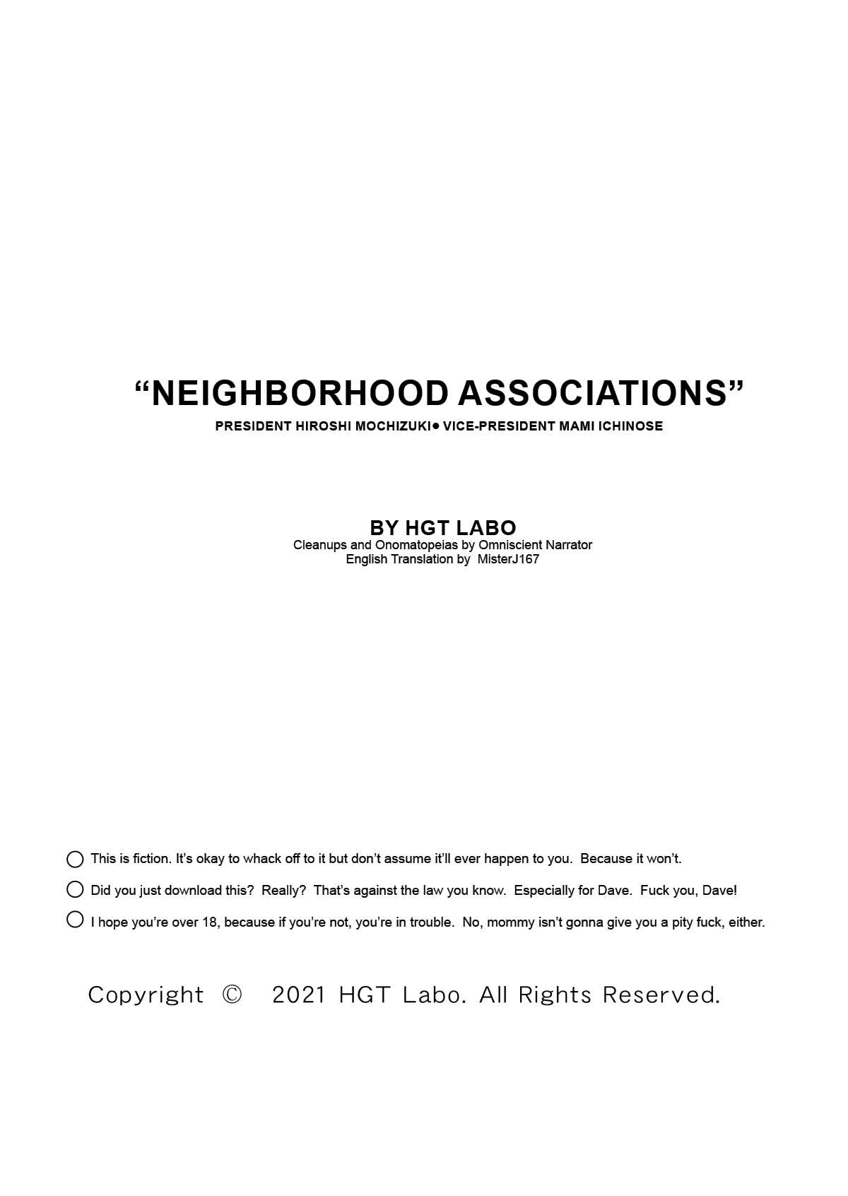 Neighborhood Associations 1 Chapter 1 - page 95