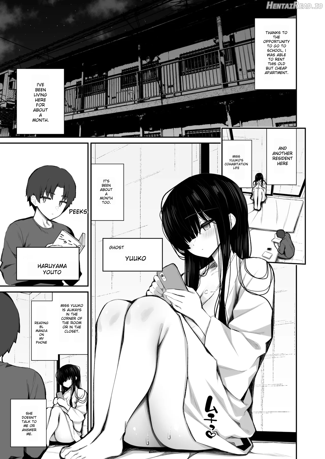 Katte ni Sumitsuiteiru Incha Yuurei no Karada o Suki Katte ni Suru Hanashi 3 Shojo Gal Wakase Hen Chapter 1 - page 3