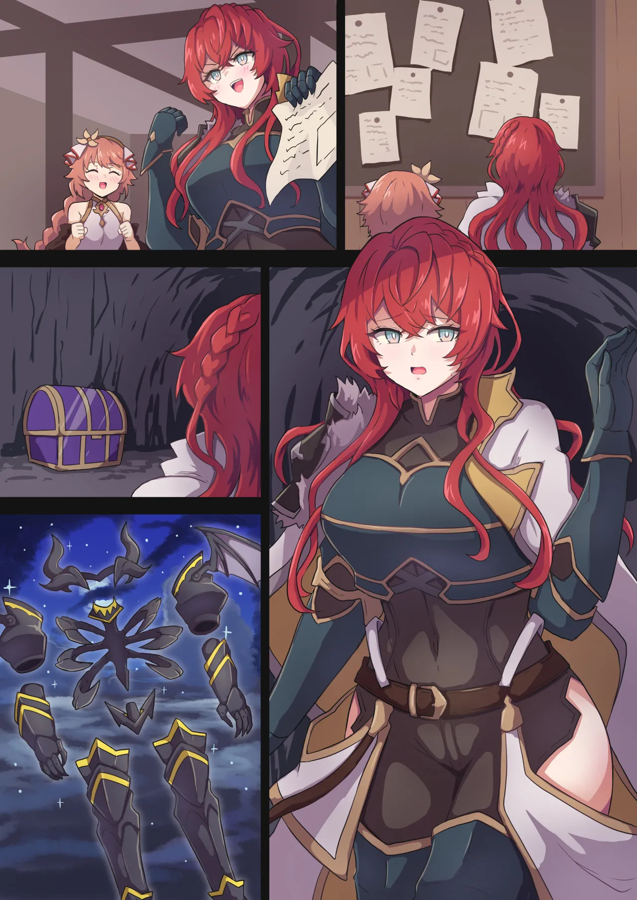 Ecchi na Yoroi wo Kyōsei Sōchakusareru Saburina Chapter 1 - page 6