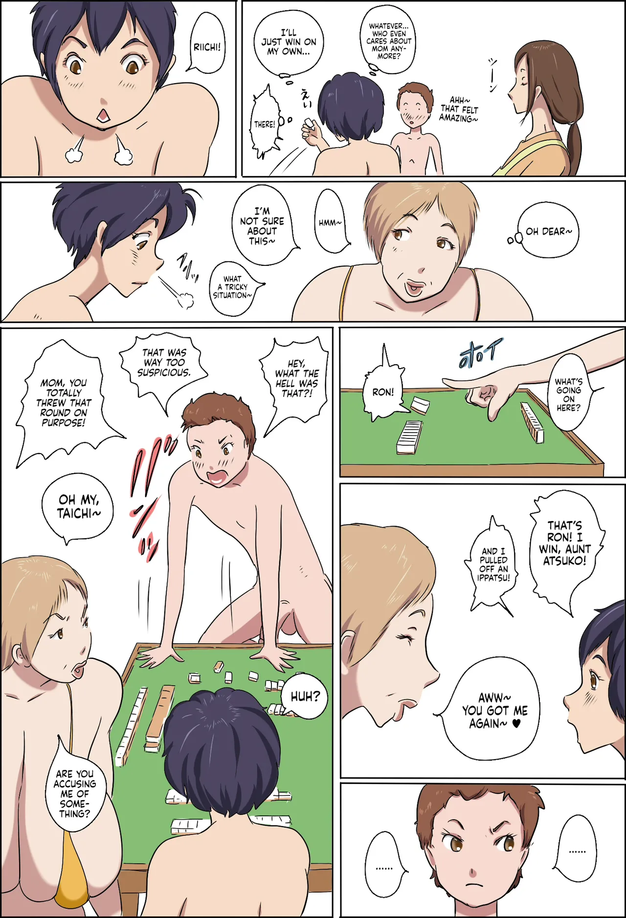 Kazoku Taikou Mahjan Taikai Chapter 1 - page 12