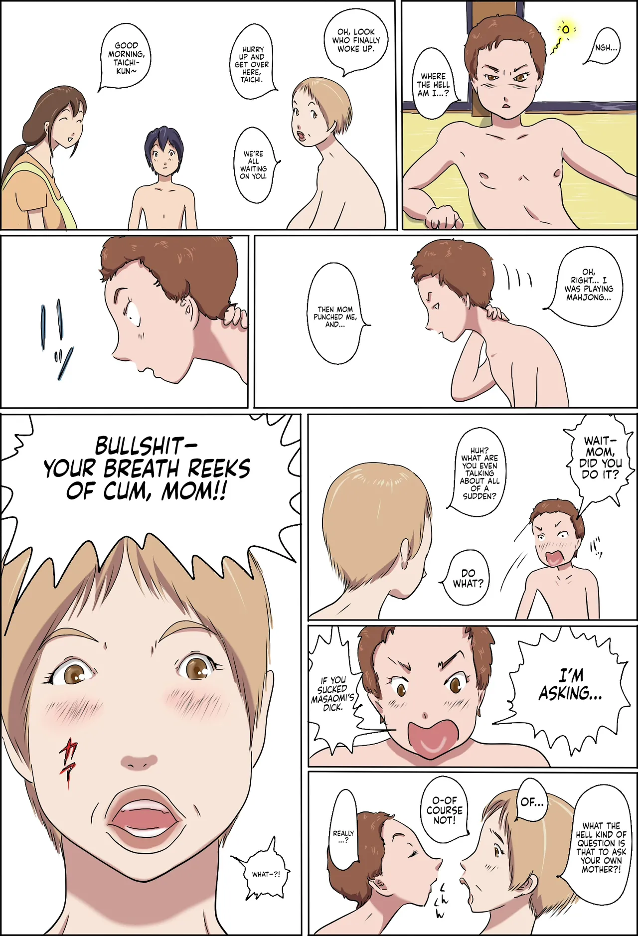 Kazoku Taikou Mahjan Taikai Chapter 1 - page 18