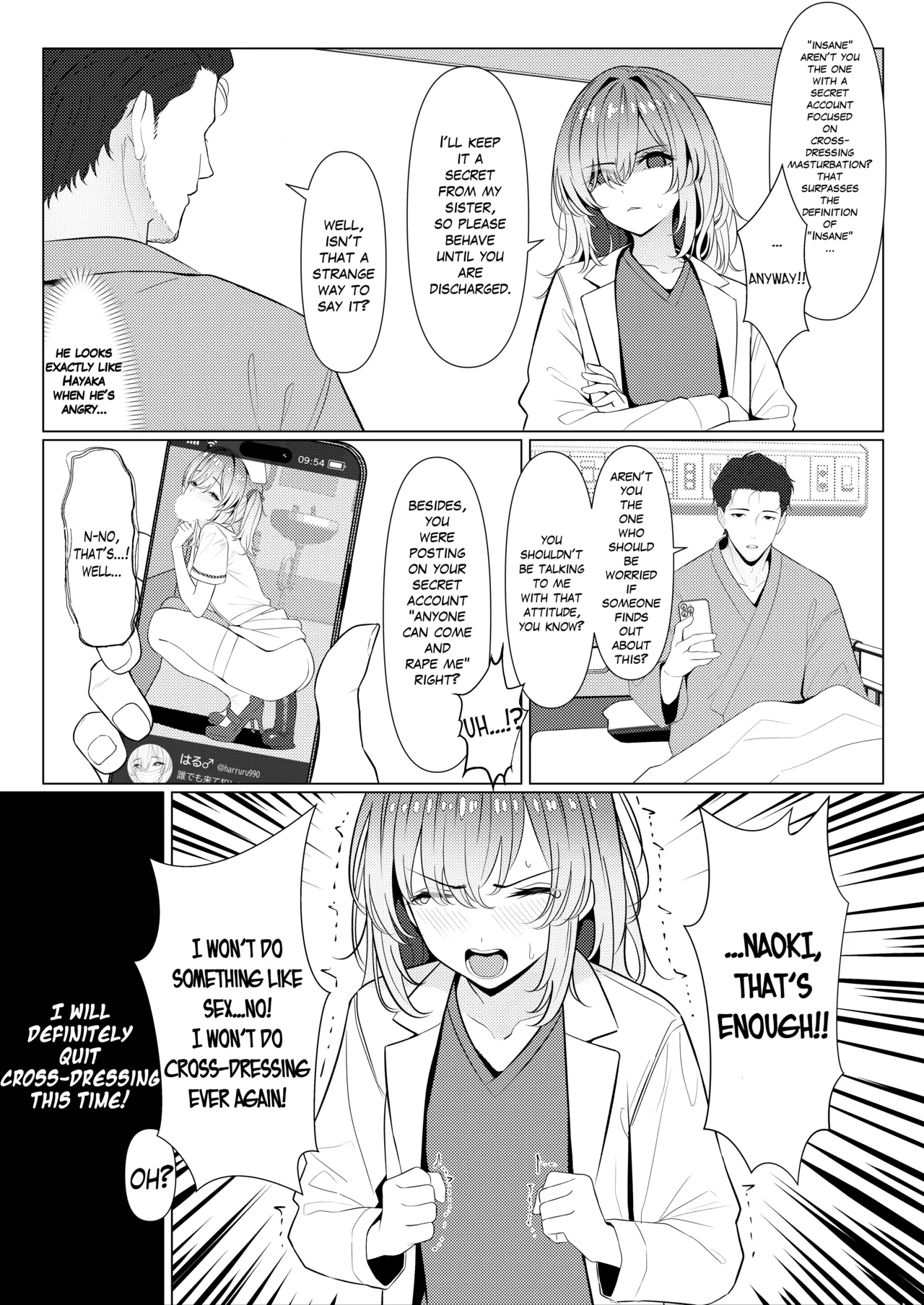 Hayato Sensei no Mesuka Karte Byouin-hen 4 Chapter 1 - page 7