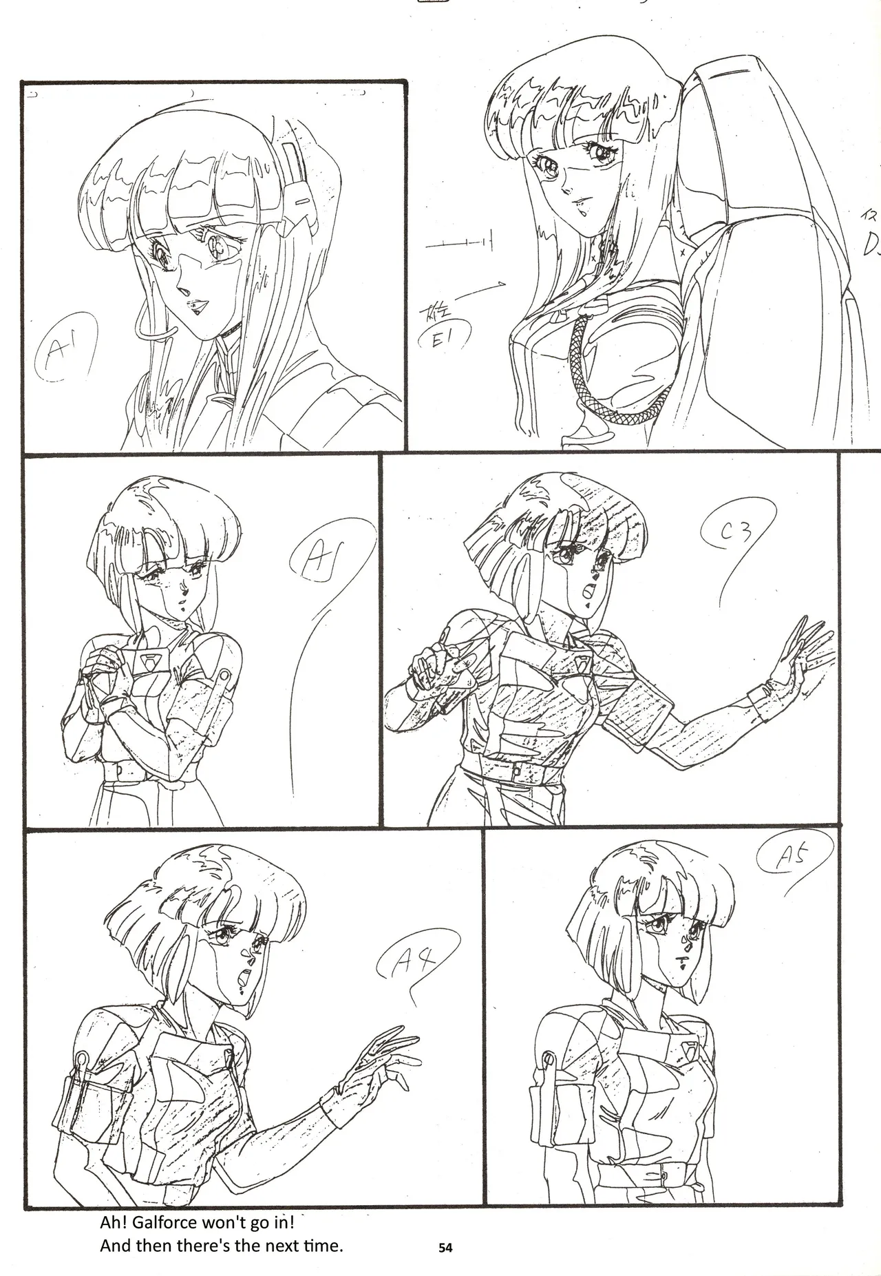 Nontan Keebo Tenchi Yohou Chapter 1 - page 55