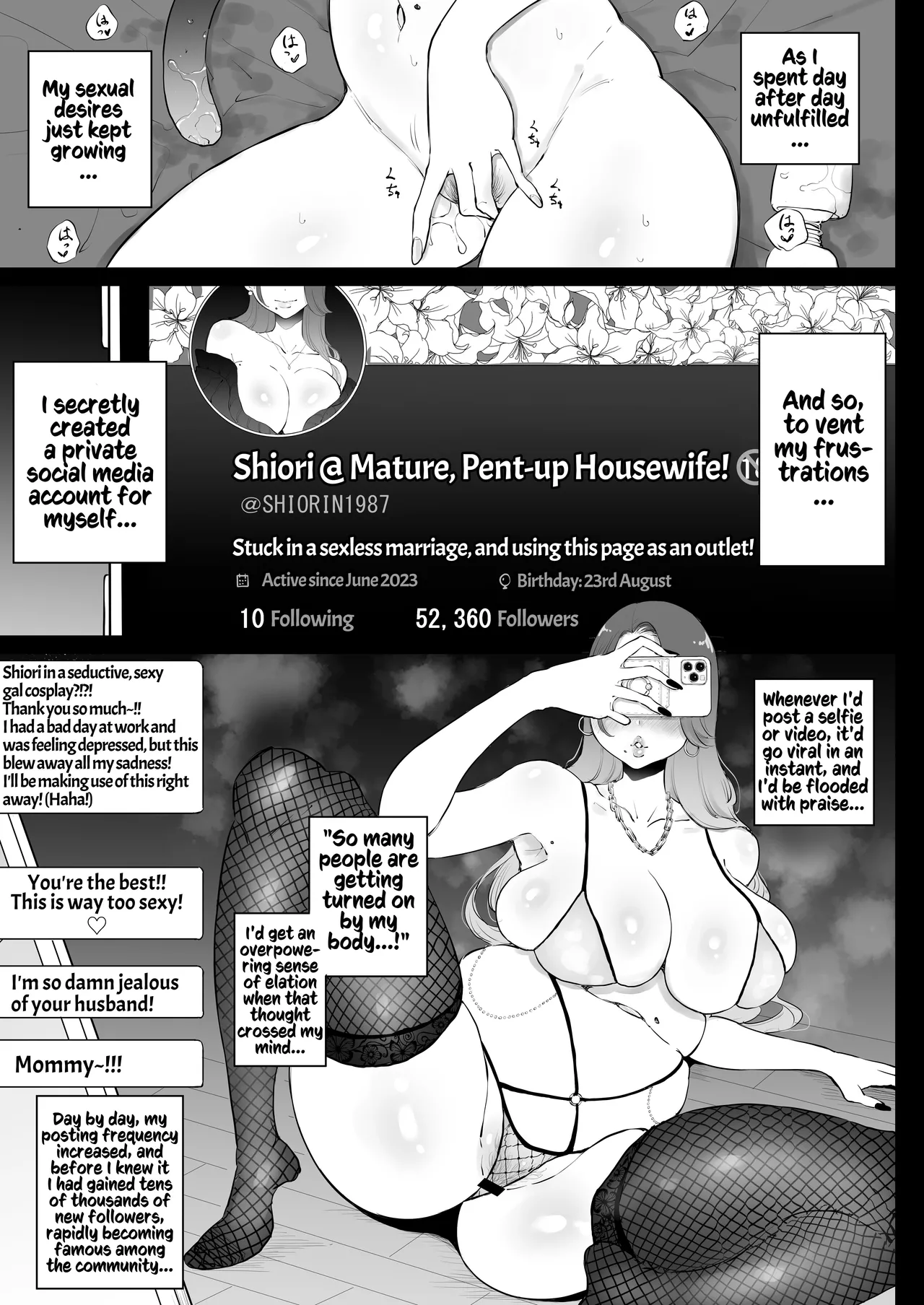 Bijin Tsuma, Ichinose Shiori 37 wa, Musume no Yuujin ni Idakareteiru Chapter 1 - page 21