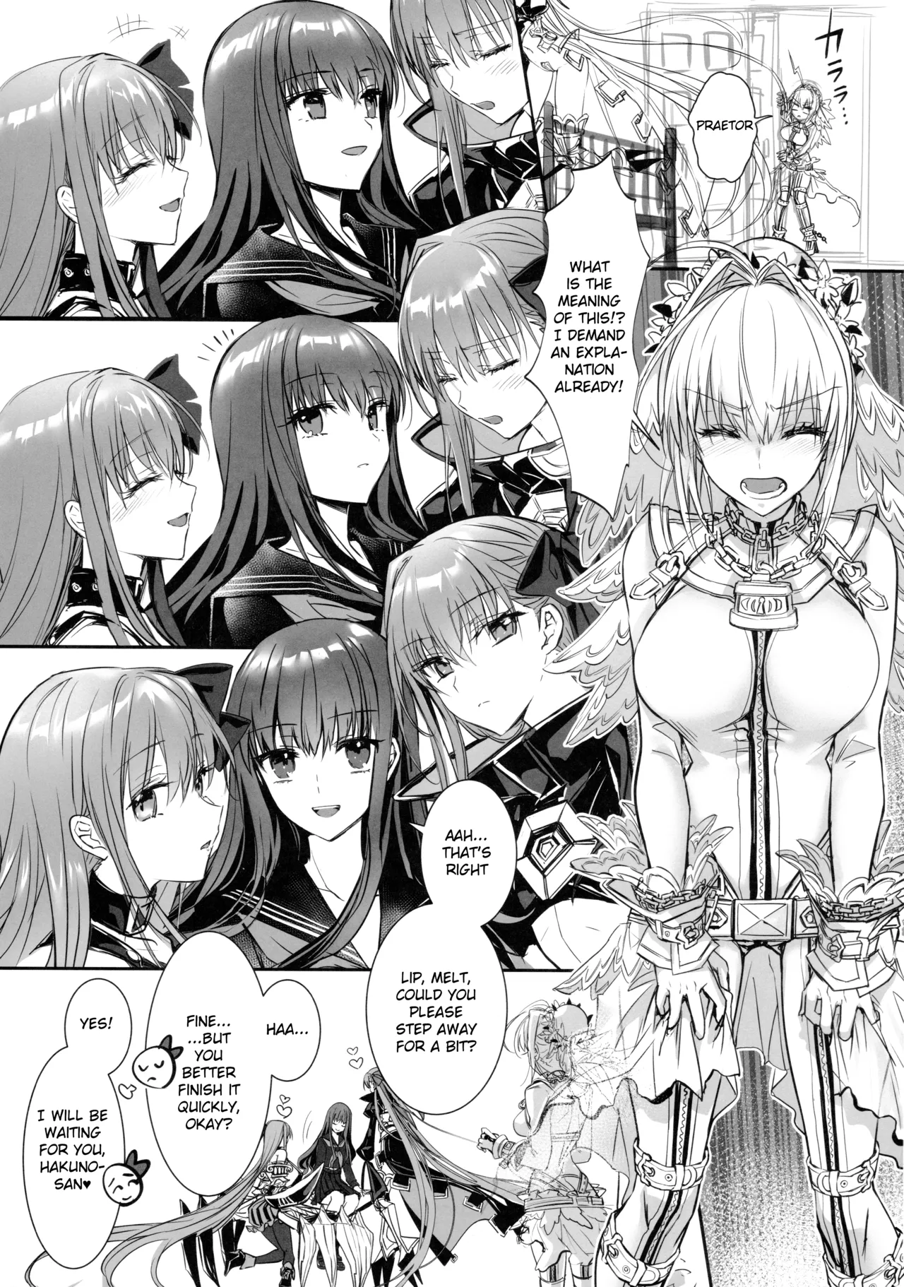 Hakuno wa Mujihi na Tsuki no Joou Chapter 1 - page 20