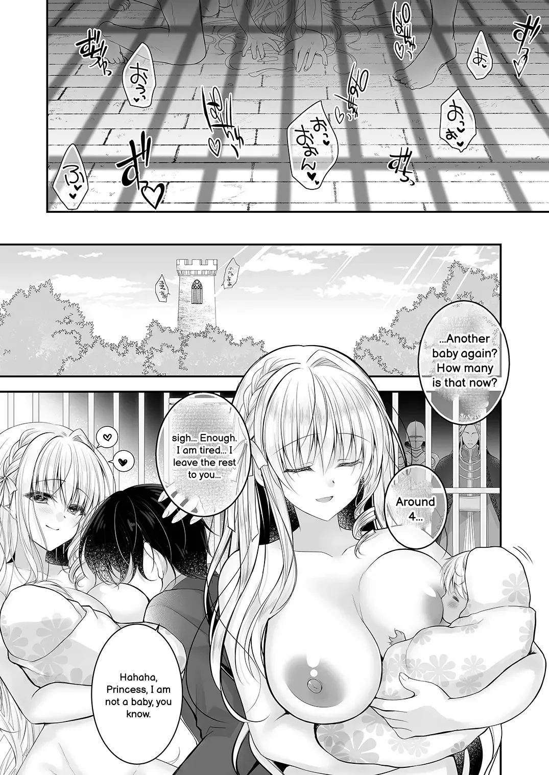 Isekai Gangrape 2 ~There is No Way A Dignified Princess Knight Succumbs to The Barbarian's Dick~ Chapter 1 - page 54