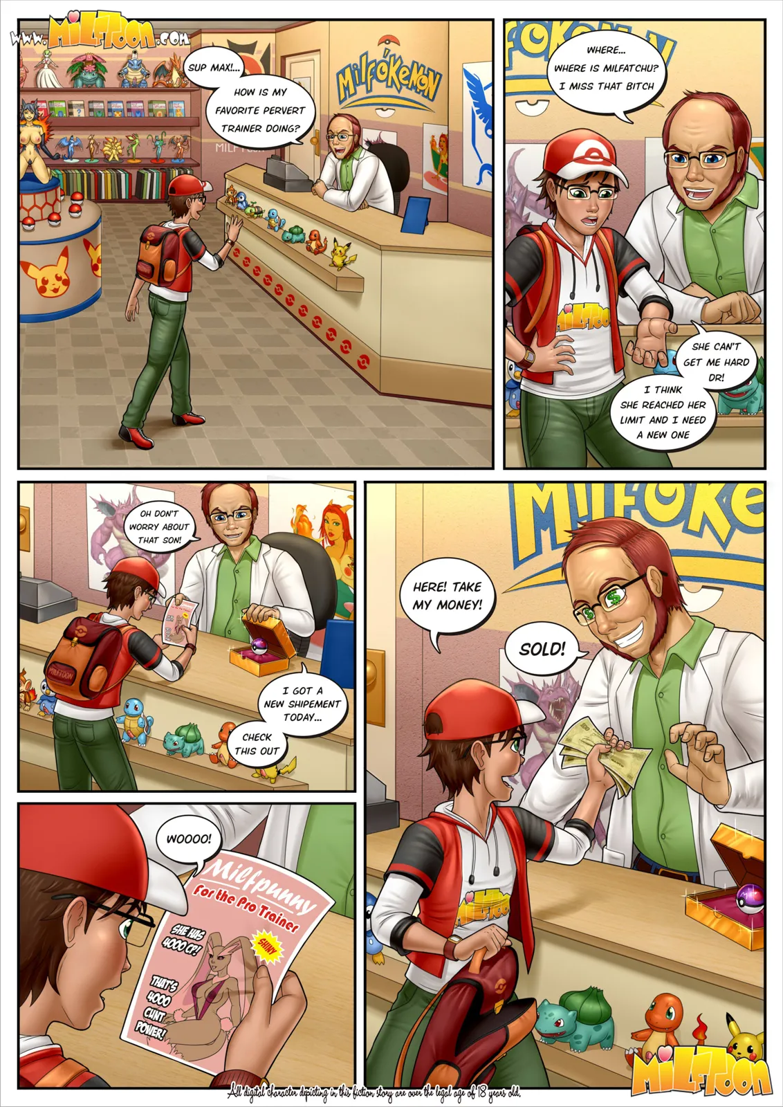 MILF Pokemon Chapter 1 - page 5