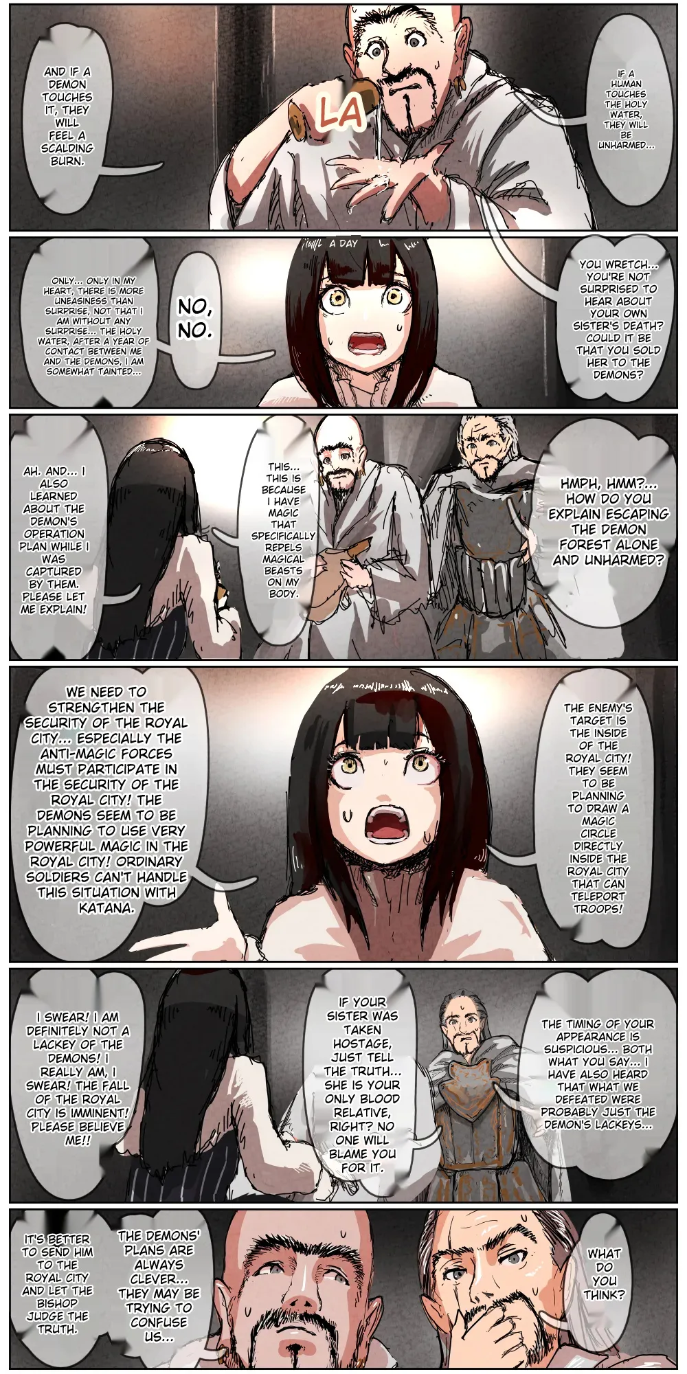 Haiboku Kenshi ~ The story of a woman who was defeated by a samurai Kenshi Chapter 1 - page 72