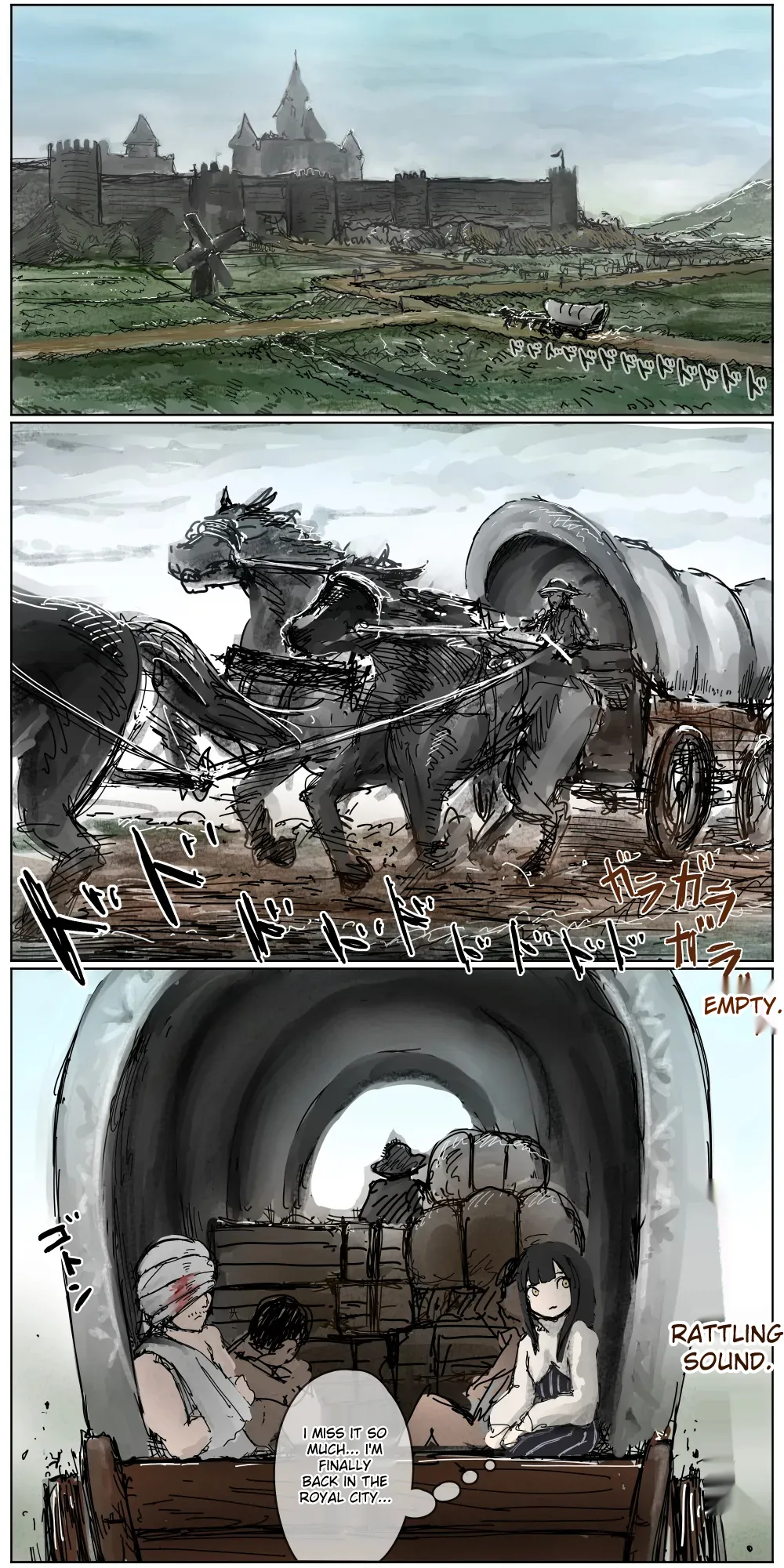 Haiboku Kenshi ~ The story of a woman who was defeated by a samurai Kenshi Chapter 1 - page 73