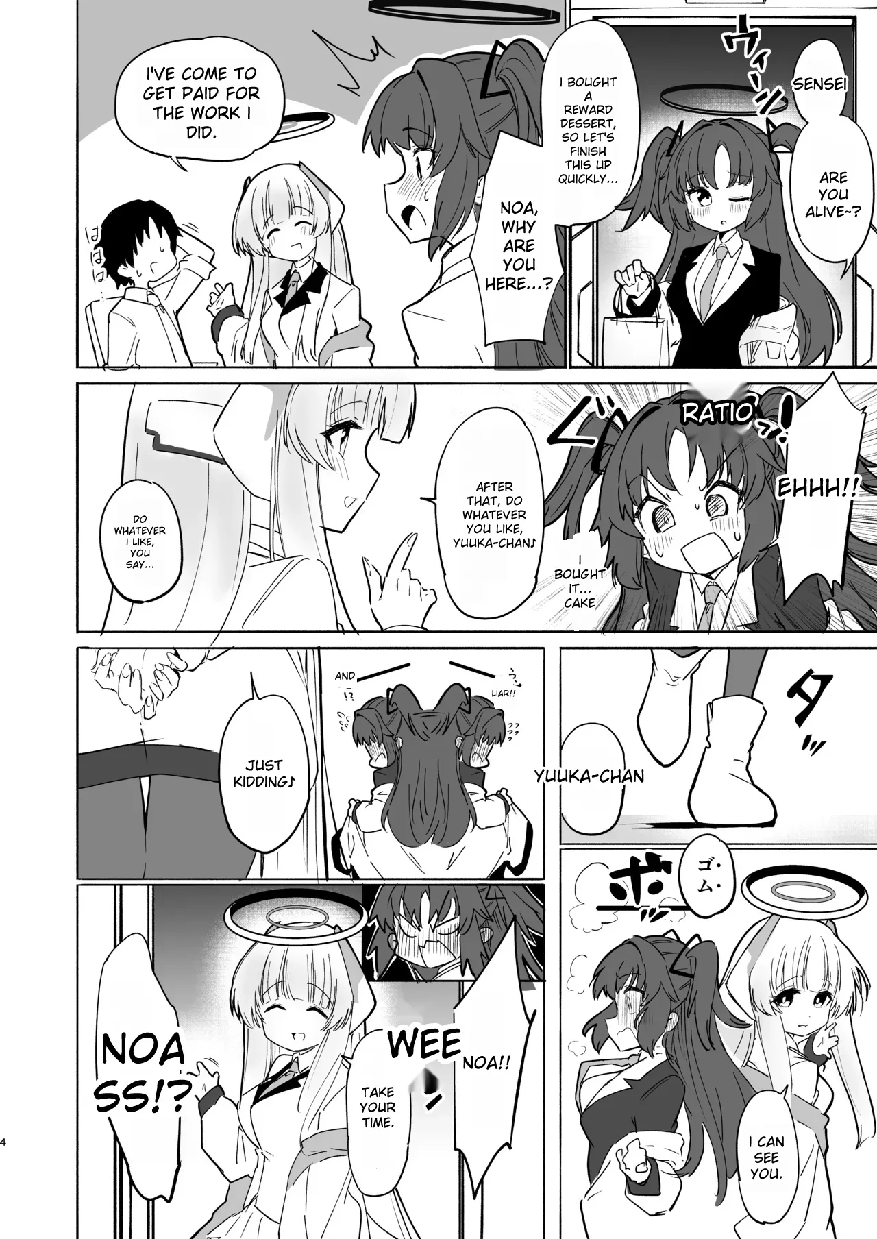 This training is practice...right? Chapter 1 - page 4