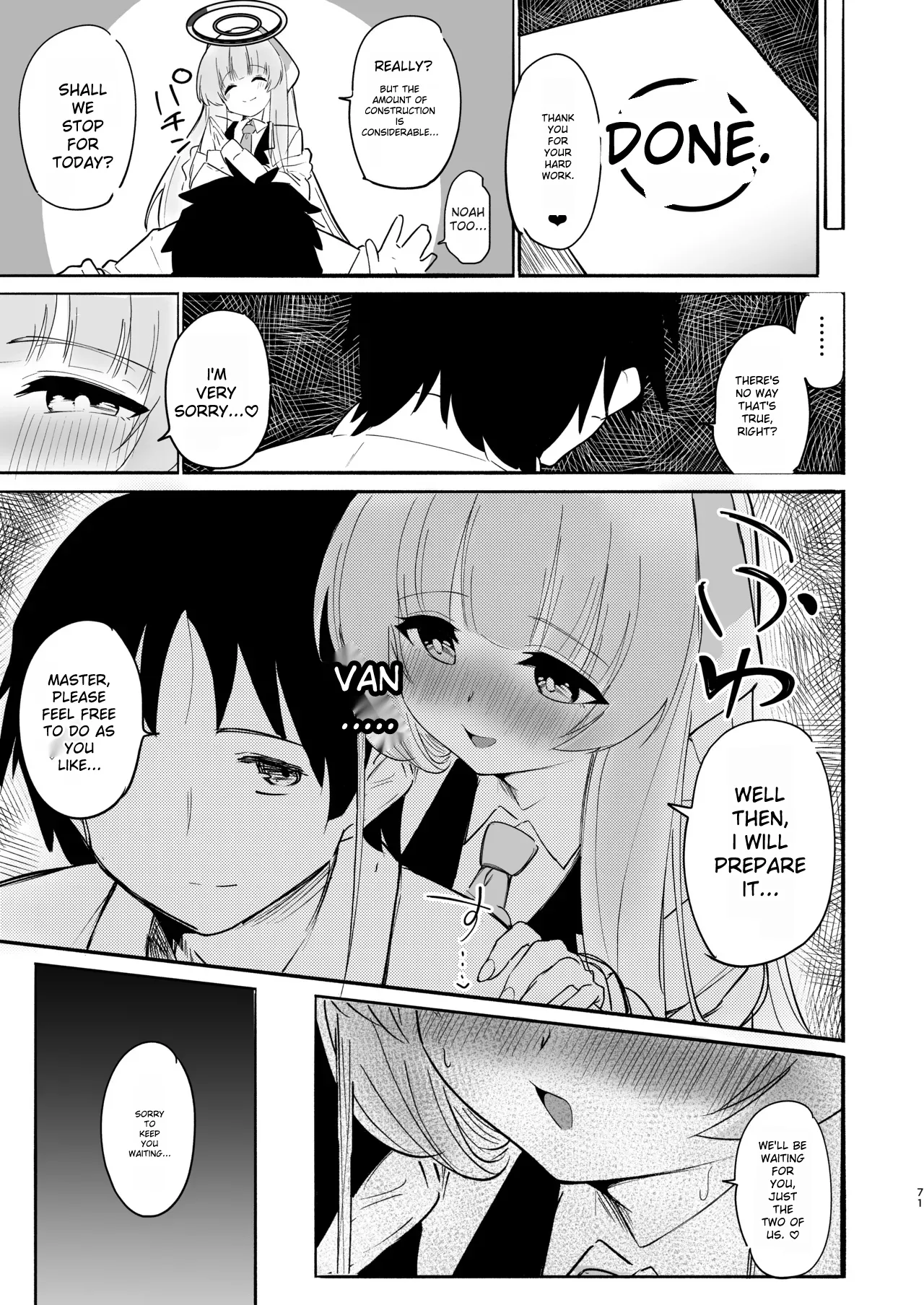 This training is practice...right? Chapter 1 - page 71