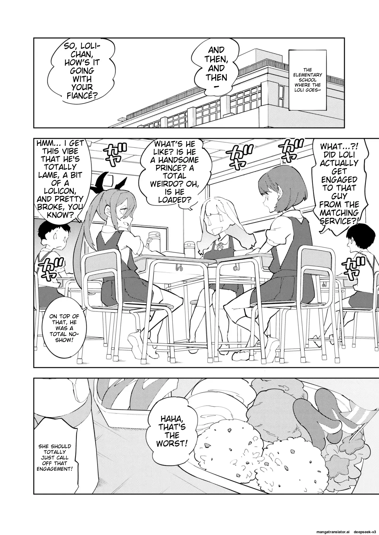 Shoushika Taisaku Mesugaki-chan Chapter 1 - page 35