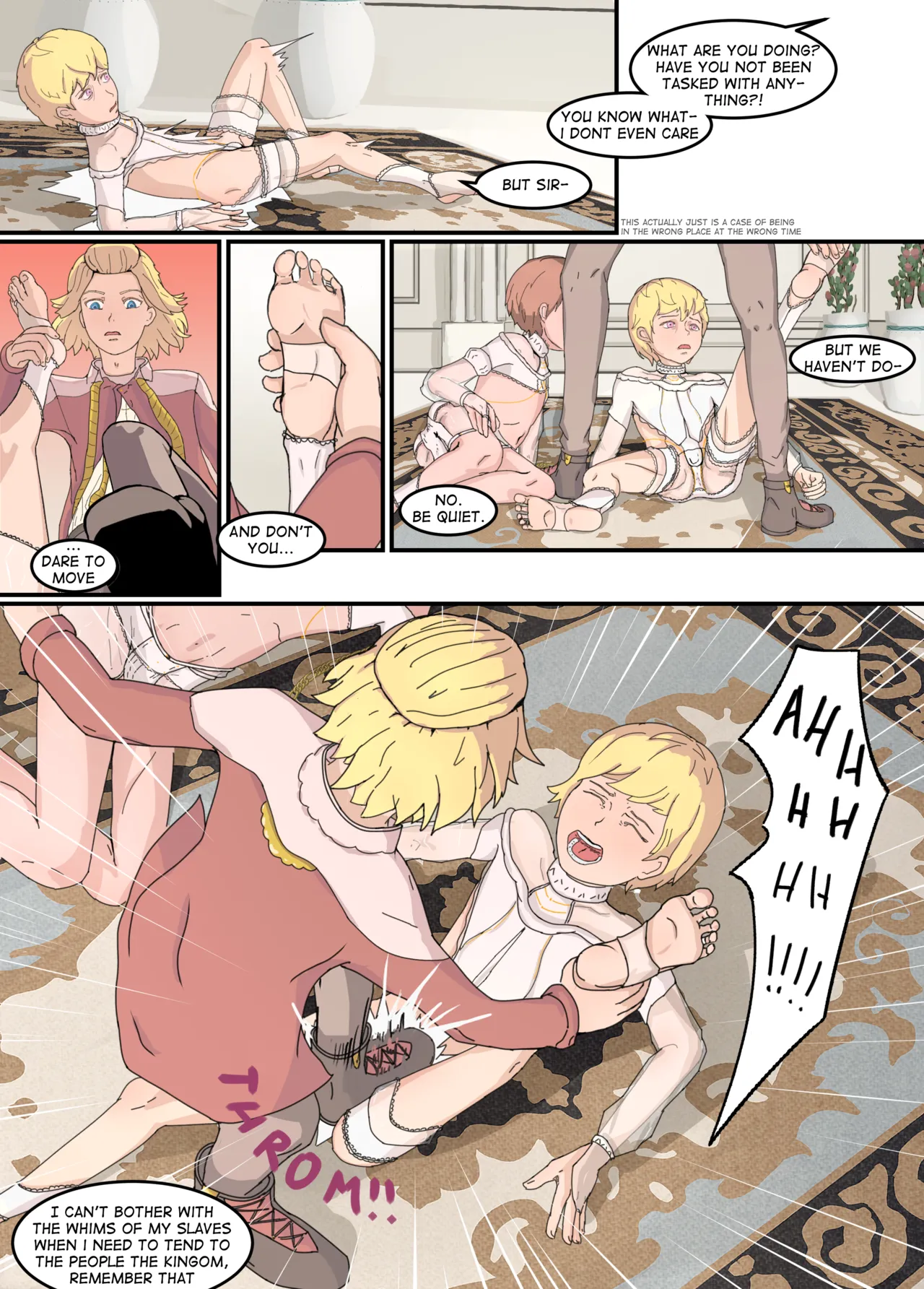 Venting stress on slave boys Chapter 1 - page 1