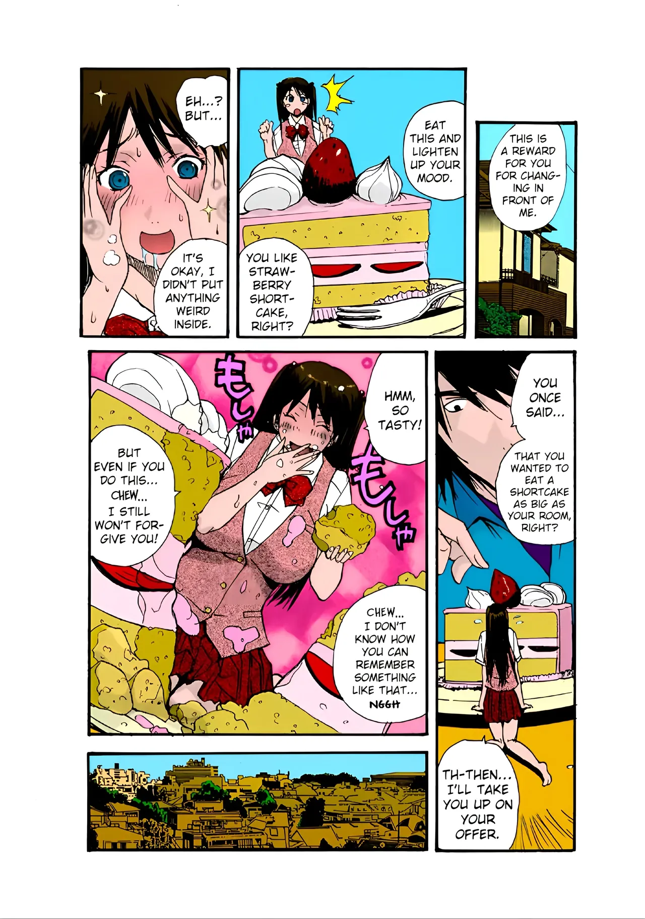 Small Kanojo ~18cm no Aitsu no Semasugiru Ana ~ -Eng- FULL COLOR Chapter 1 - page 23