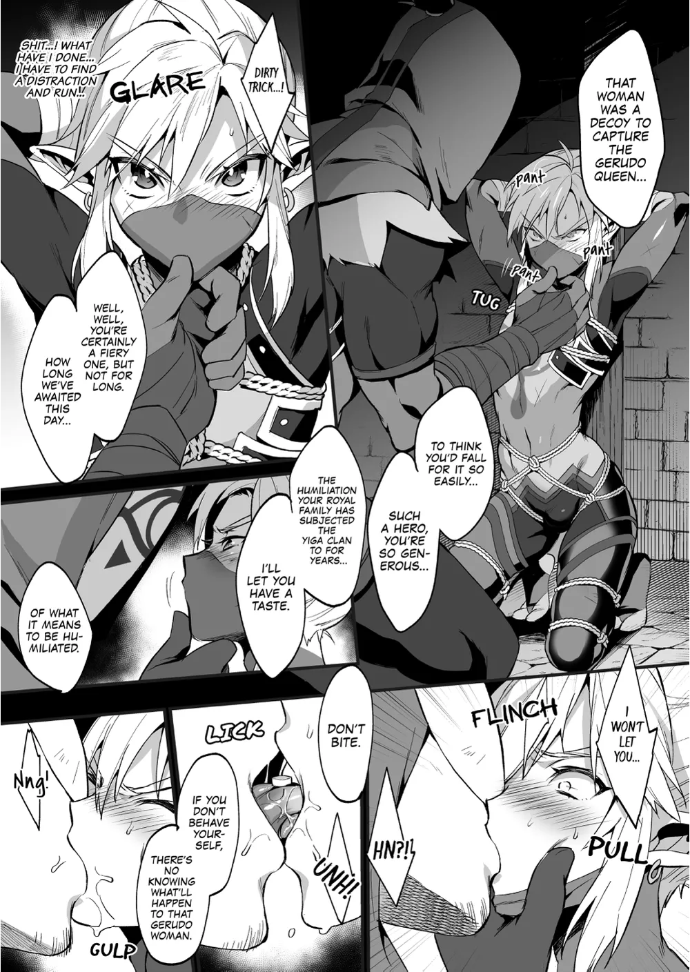 Eiketsu Ninja Gaiden ~Haiboku Hen~ The Legend of Zelda dj Chapter 1 - page 7