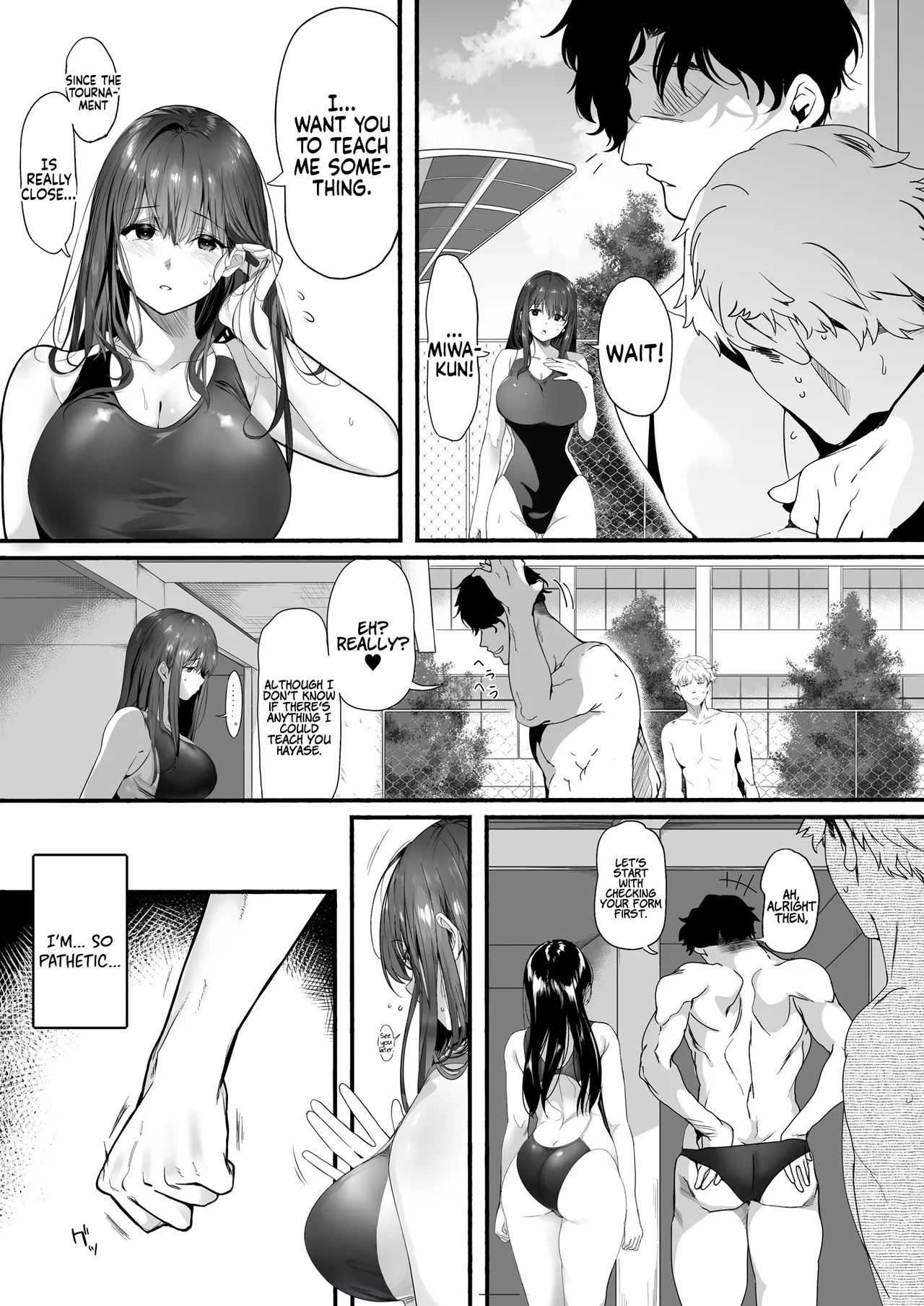 Suieibu no Seisokei Osananajimi ga DQN ni Moteasobareru Ichibushijuu Chapter 1 - page 8