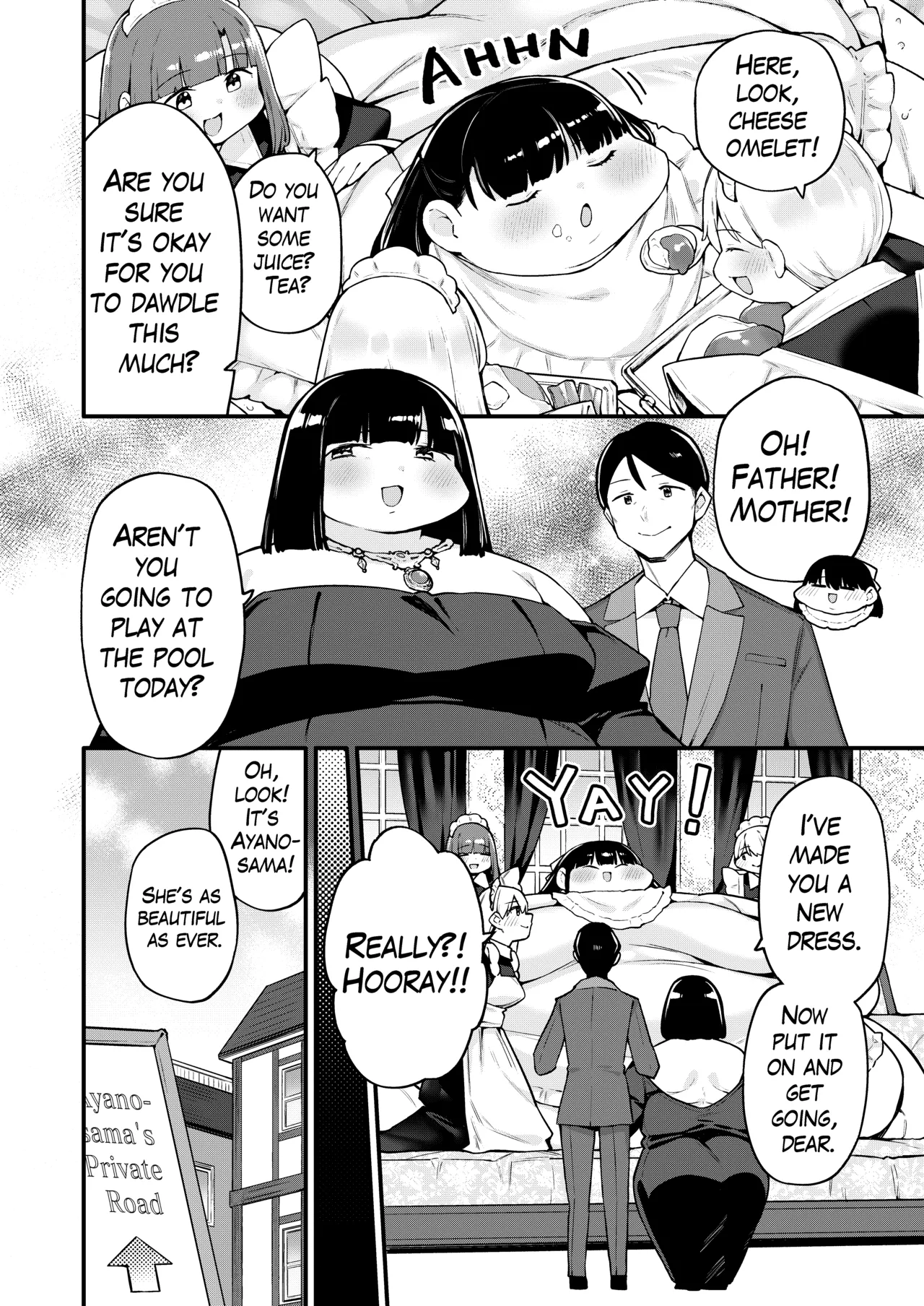 Ayano's Weight Gain Diary: Dream! Chapter 1 - page 10