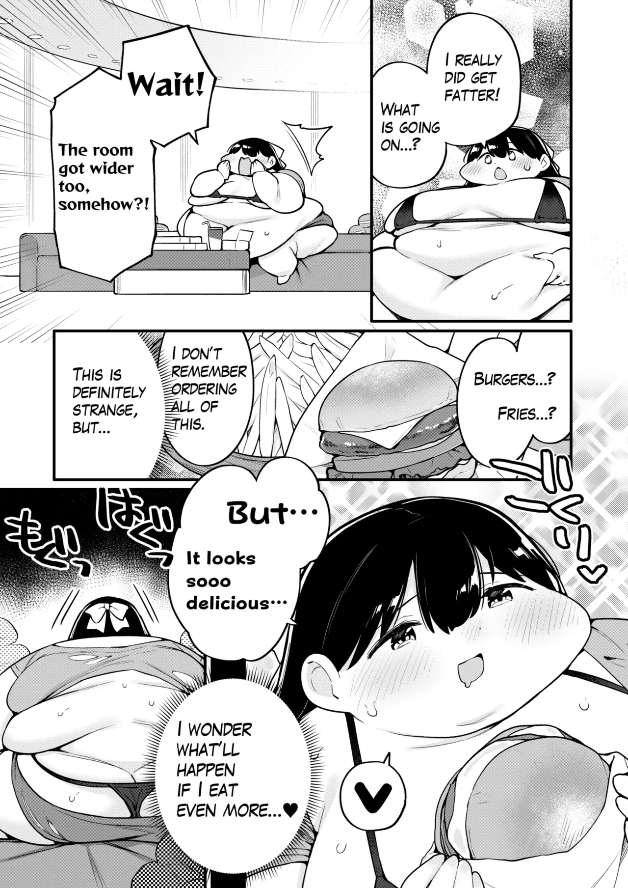 Ayano's Weight Gain Diary: Dream! Chapter 1 - page 3
