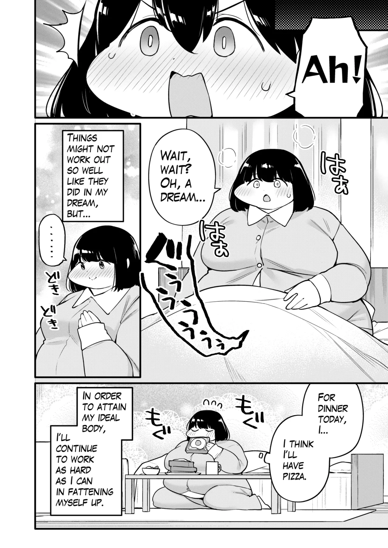Ayano's Weight Gain Diary: Dream! Chapter 1 - page 8