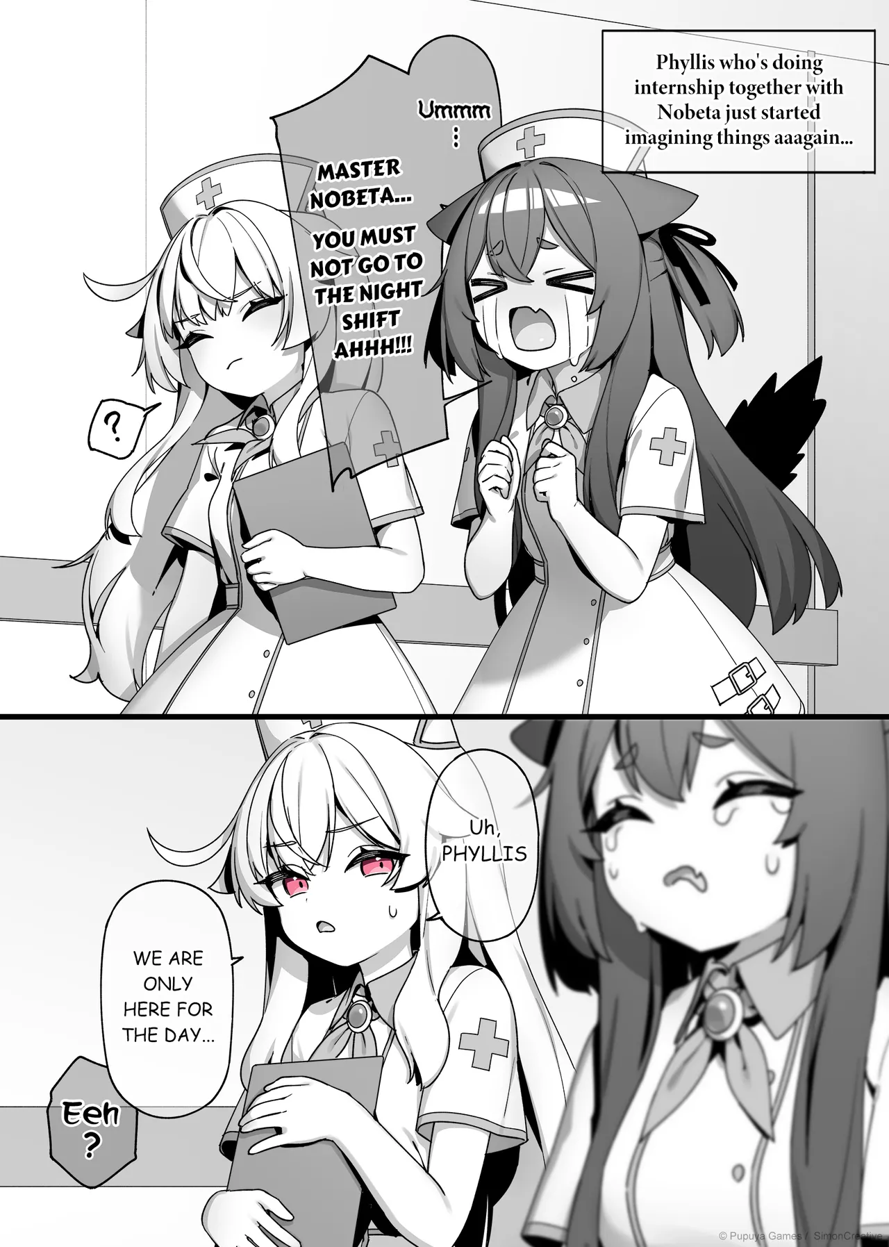 LIttle Witch Nobeta - Nurse Doujin - English Chapter 1 - page 6