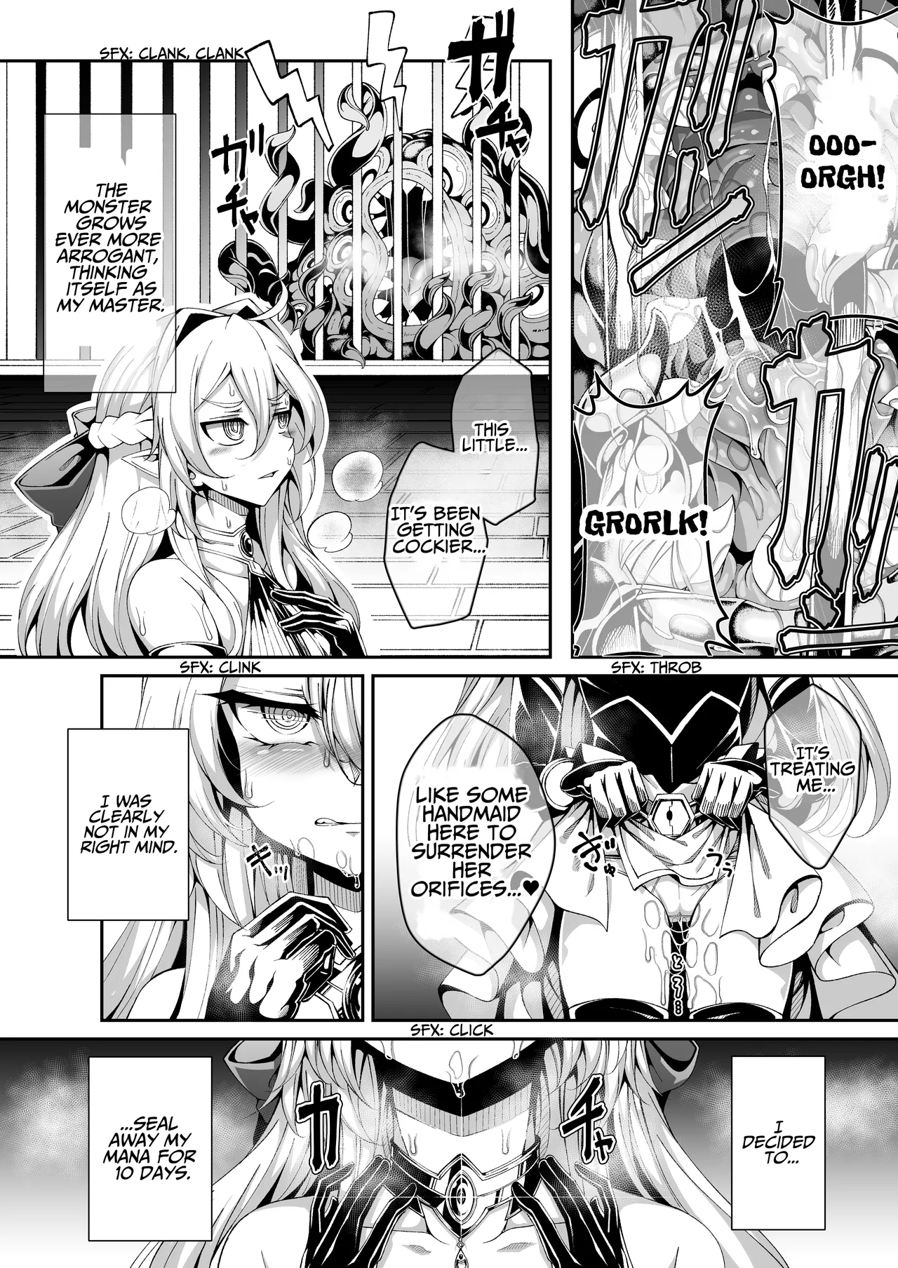 Llyeg in the Prison of Seminal Servitude ~Death Wish of Abominable and Masturbatory Sex~ Chapter 1 - page 14