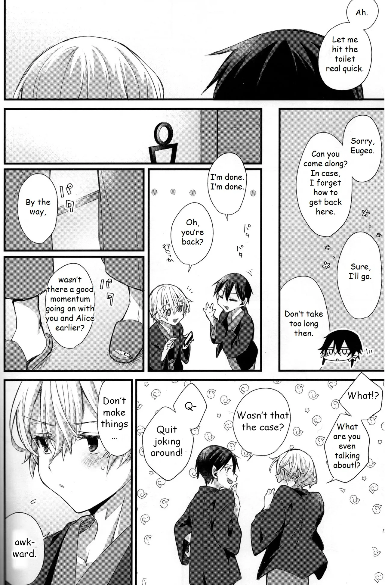 Close to you. Chapter 1 - page 10