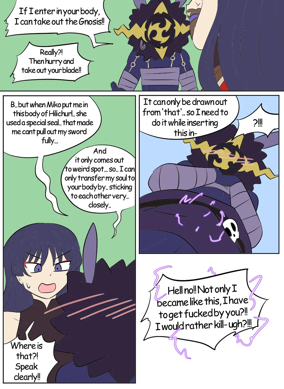 Genshin TSF: Return of Shogun Chapter 1 - page 13
