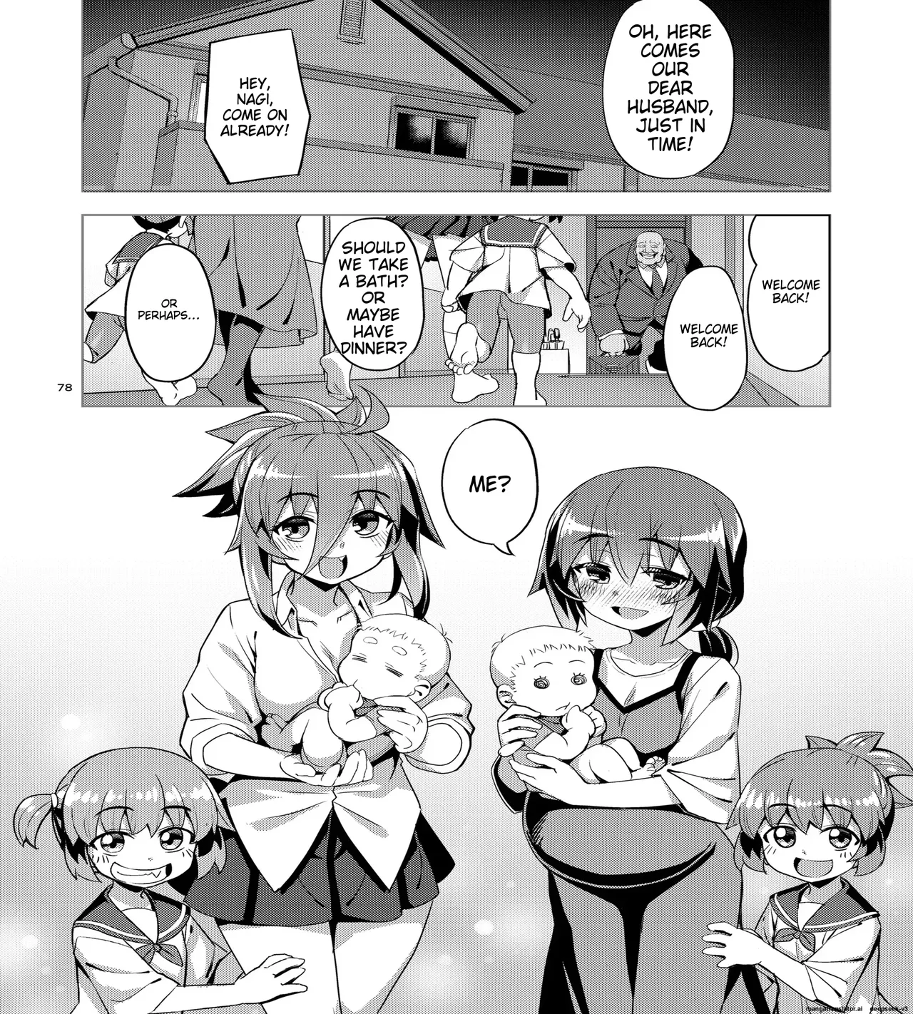 RE-EX The story of how a tomboy with poor luck became happy 4 Chapter 1 - page 78