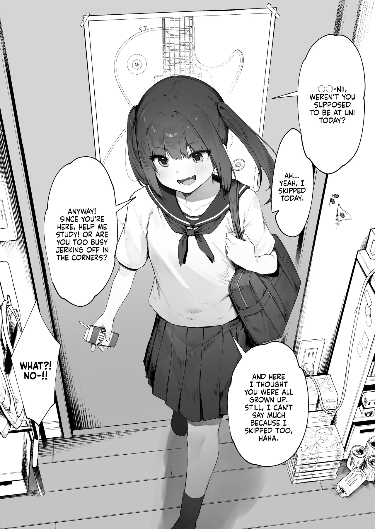 Kizuite Hoshii Mesugaki Chapter 1 - page 2