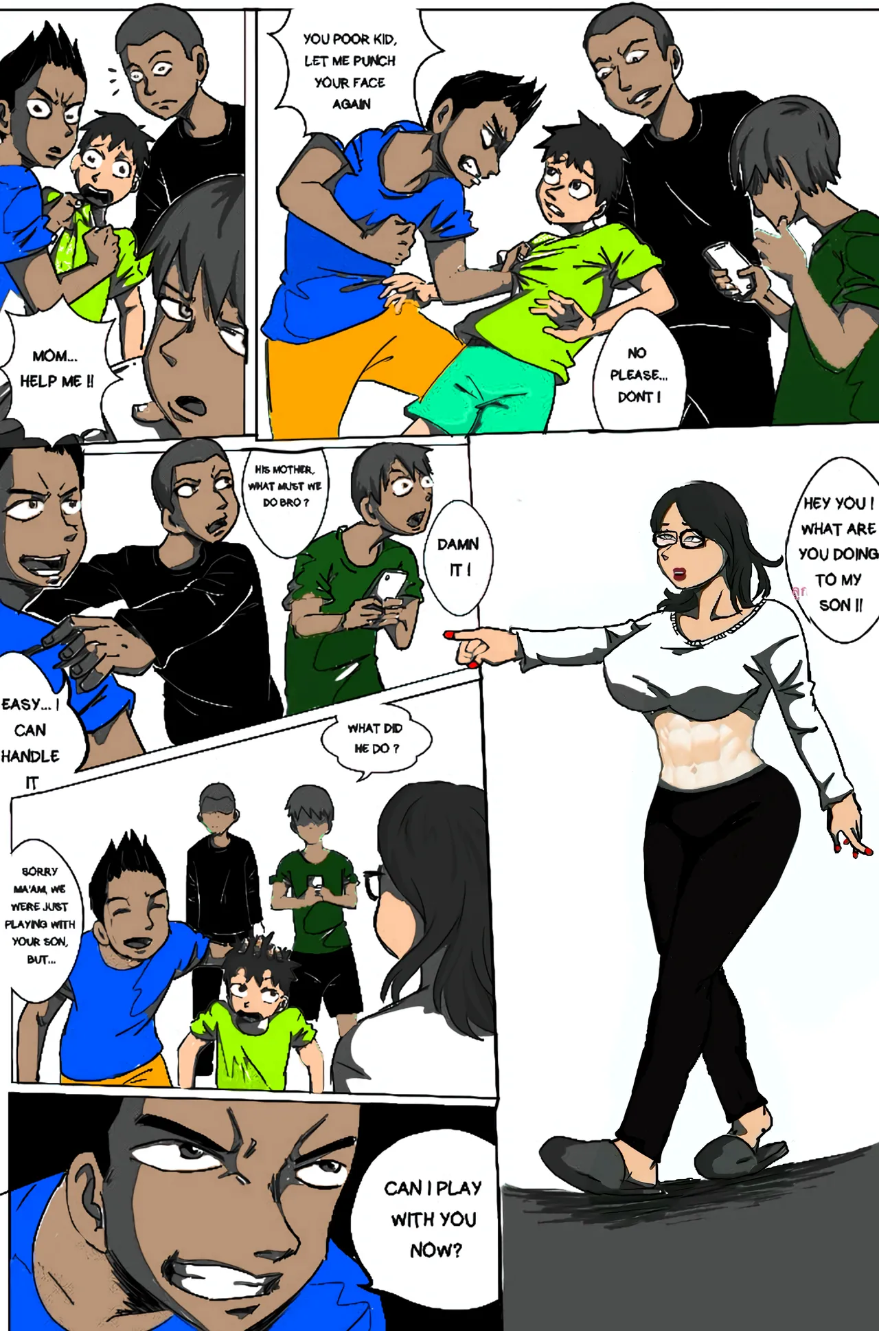 Hot moms vs Bad children Chapter 1 - page 3