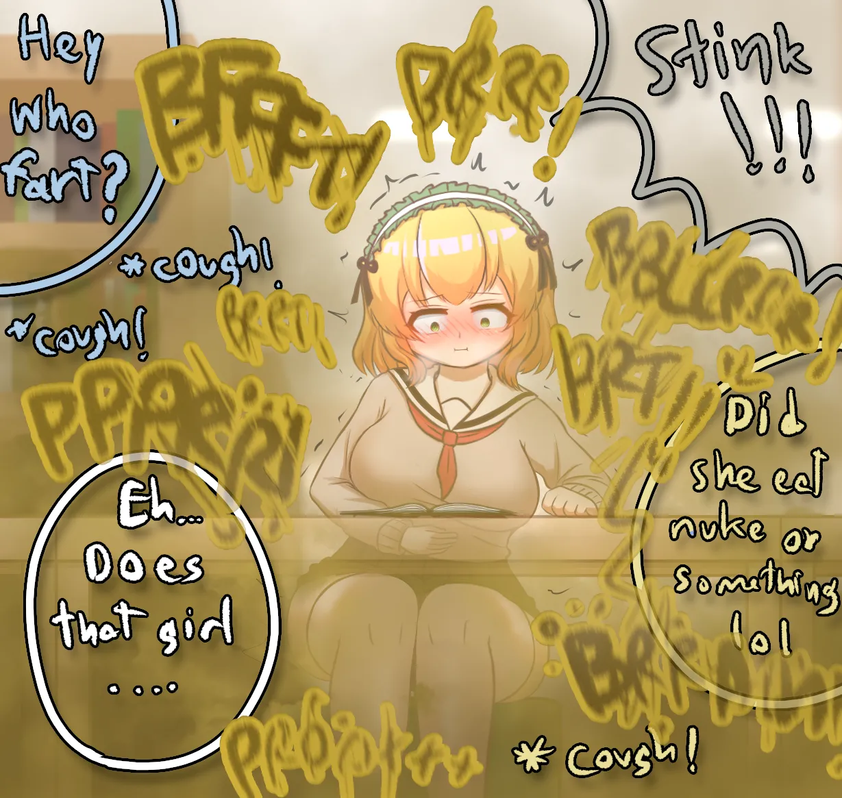 Library Silent goes wrong Chapter 1 - page 10