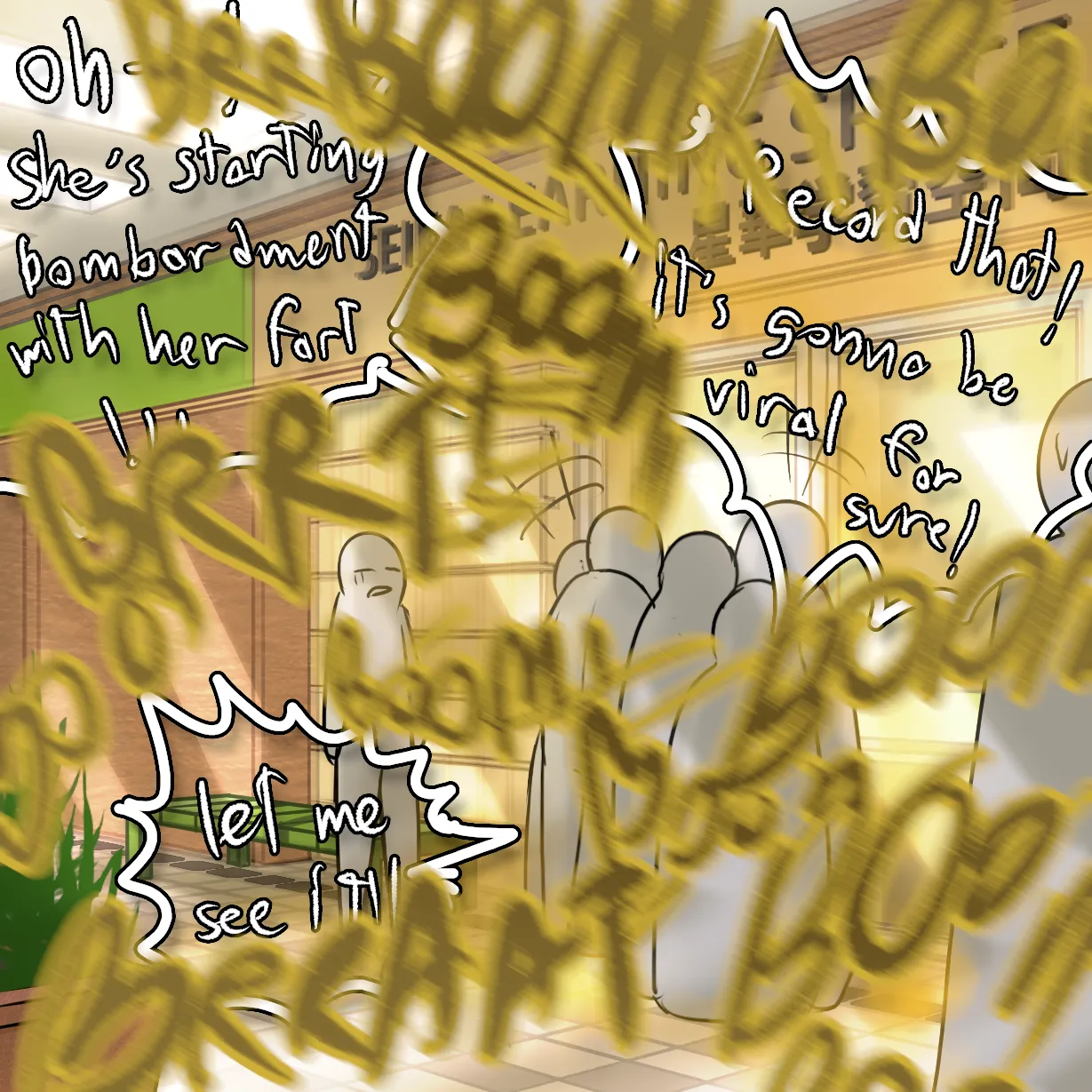 Library Silent goes wrong Chapter 1 - page 18