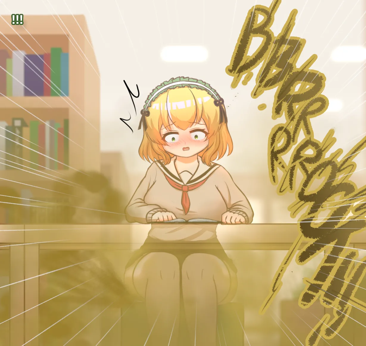 Library Silent goes wrong Chapter 1 - page 8