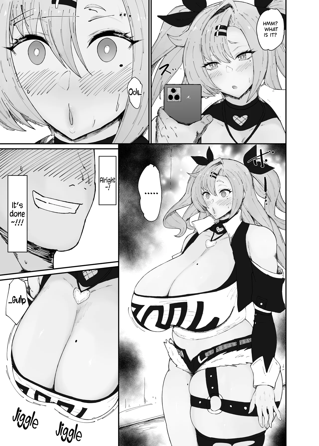 Slutty big busted Nicole-Chan Chapter 1 - page 5