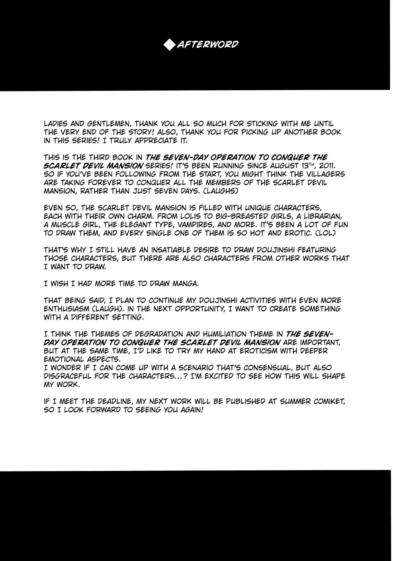 Koumakan Kouryaku Sakusen Nanokakan - Kanketsuhen Chapter 1 - page 30