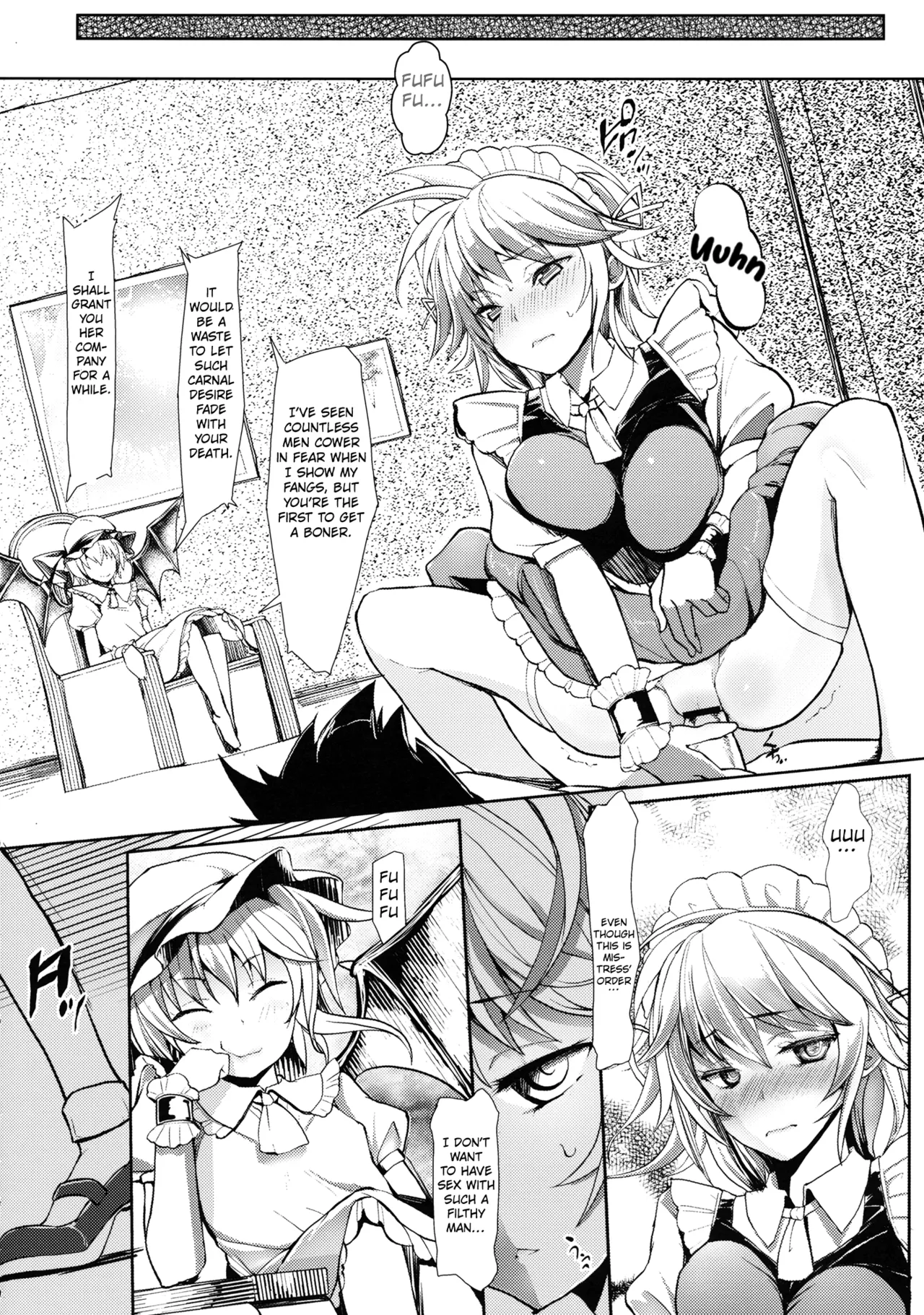 Gensoukyou Kouryaku Sakusen - Sakuya, Remilia, Flandre Chapter 1 - page 7