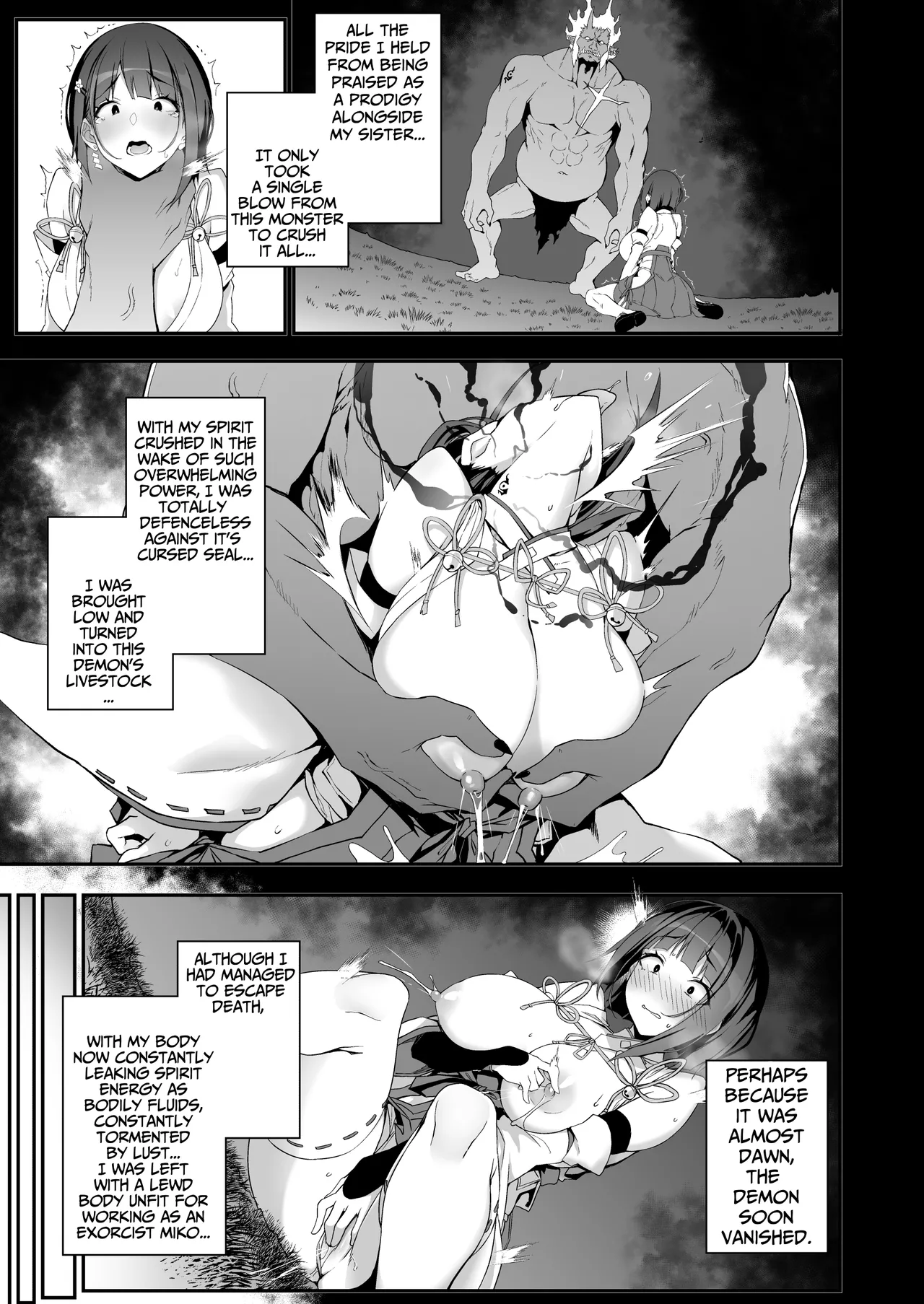 The Battle Shrine Maidens of Humiliating Servility Chapter 1 - page 10