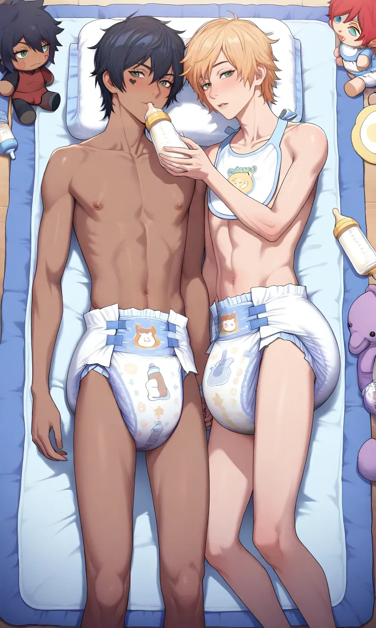 Diaper Boys Yaoi Chapter 1 - page 100